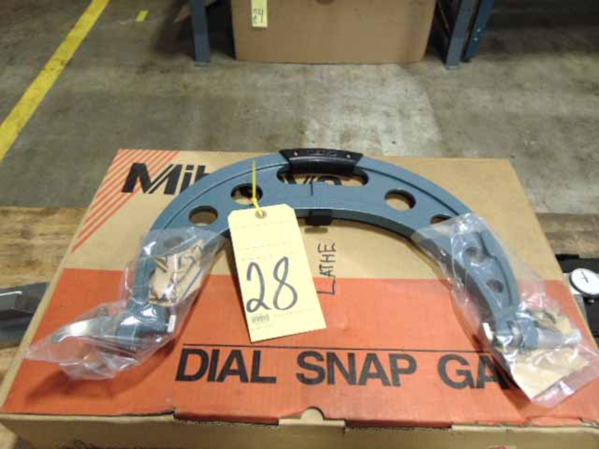 DIAL SNAP GAUGE, MITUTOYO, 11” to 12” (new)