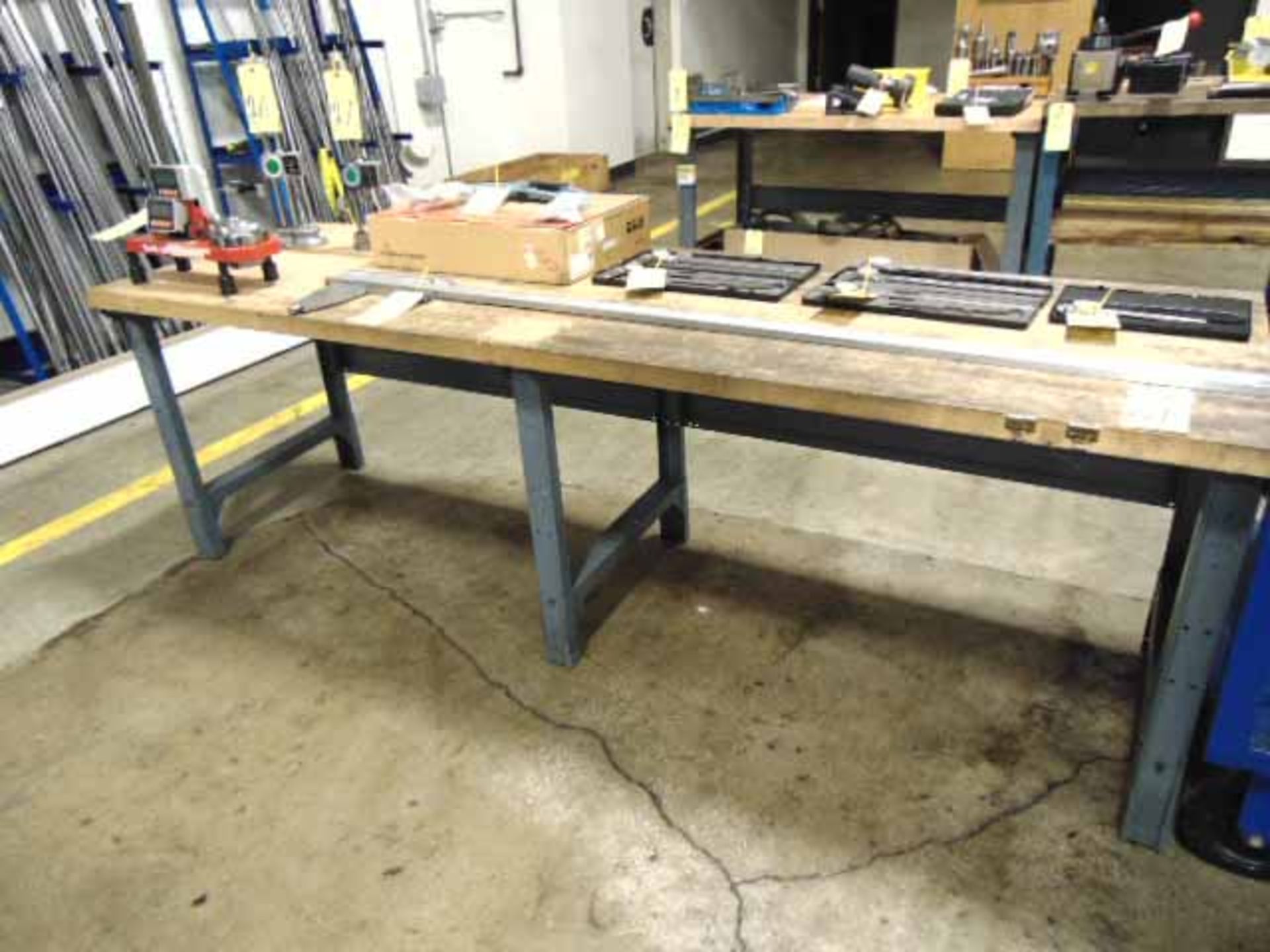 LOT OF WORKBENCHES (8), assorted (cannot be removed until contents have been taken) - Image 2 of 2