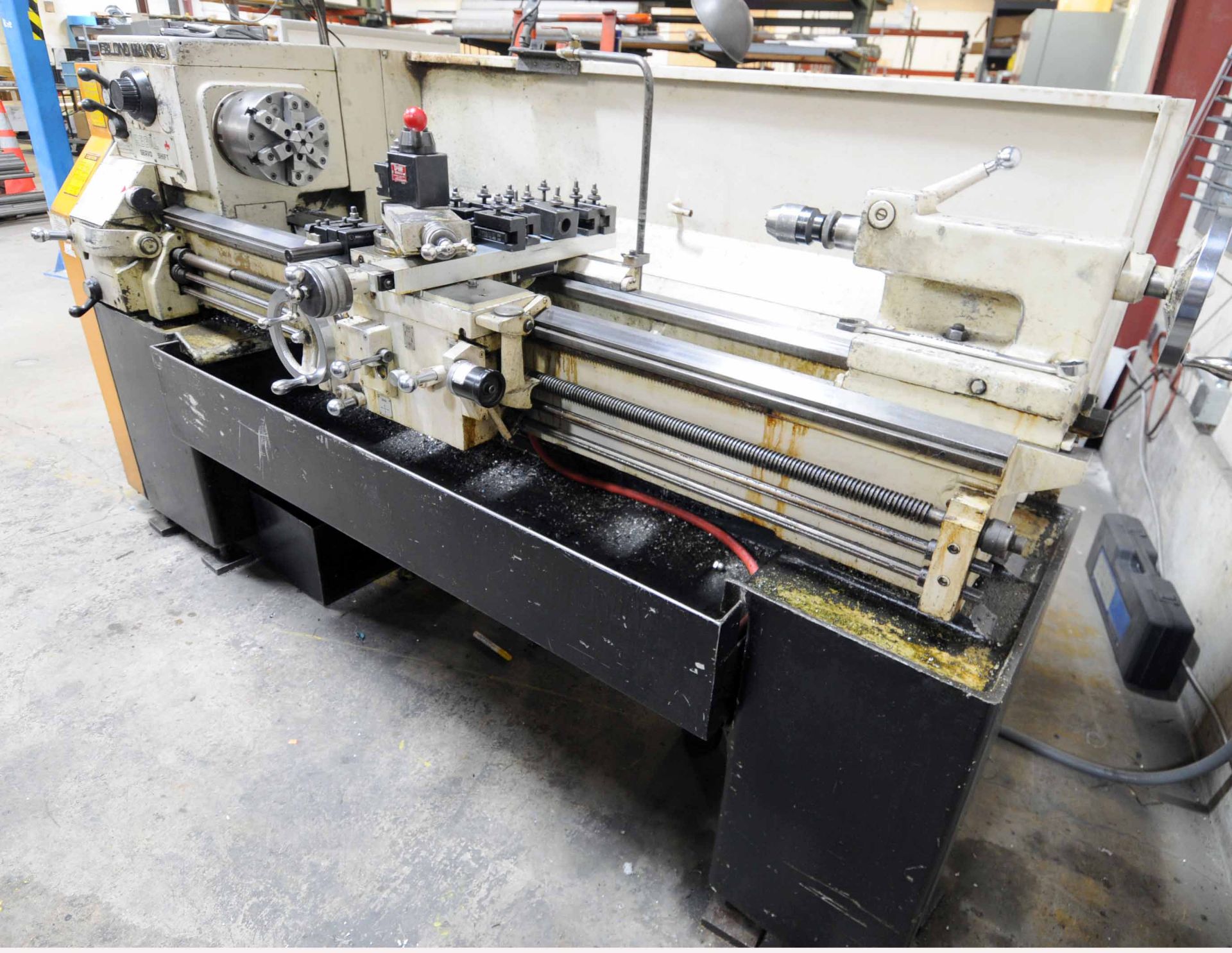 ENGINE LATHE, LEBLOND MAKINO REGAL 15” X 60”, 9” sw. over crosslide, 2-1/4” spdl. bore, spds: 45- - Image 2 of 6