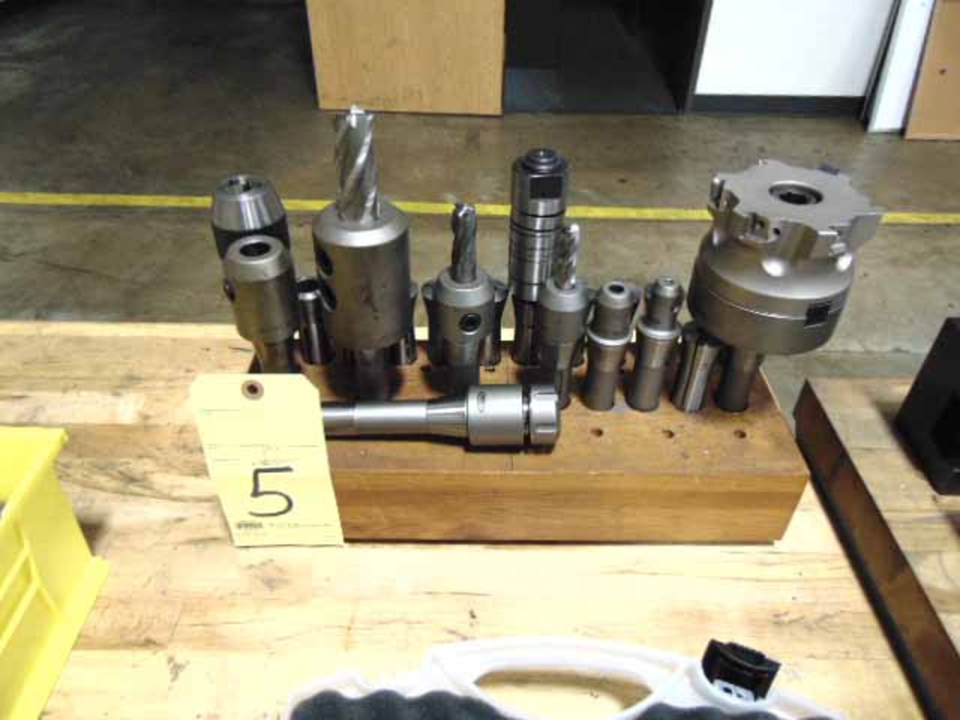 LOT OF R-8 TOOLING