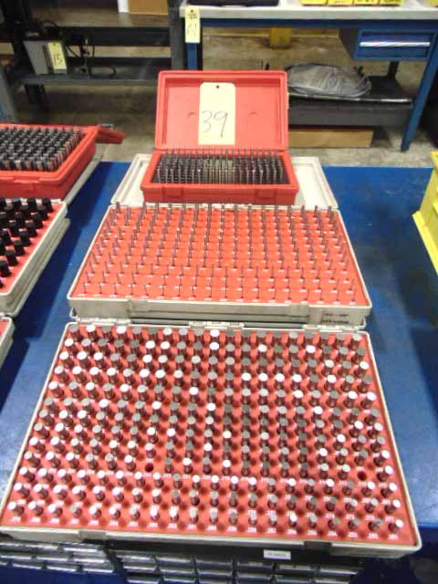 LOT OF PIN GAUGE SETS (3), .500 to .061