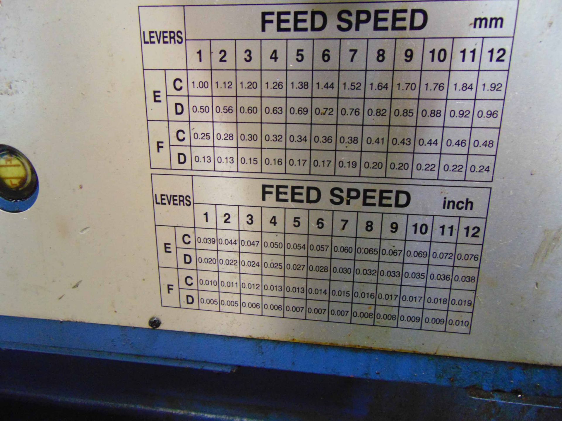 HOLLOW SPINDLE LATHE, SUMMIT MDL. 42-14X/120, new 2014, 42” sw. over bed, 29.5” sw. over - Image 16 of 24