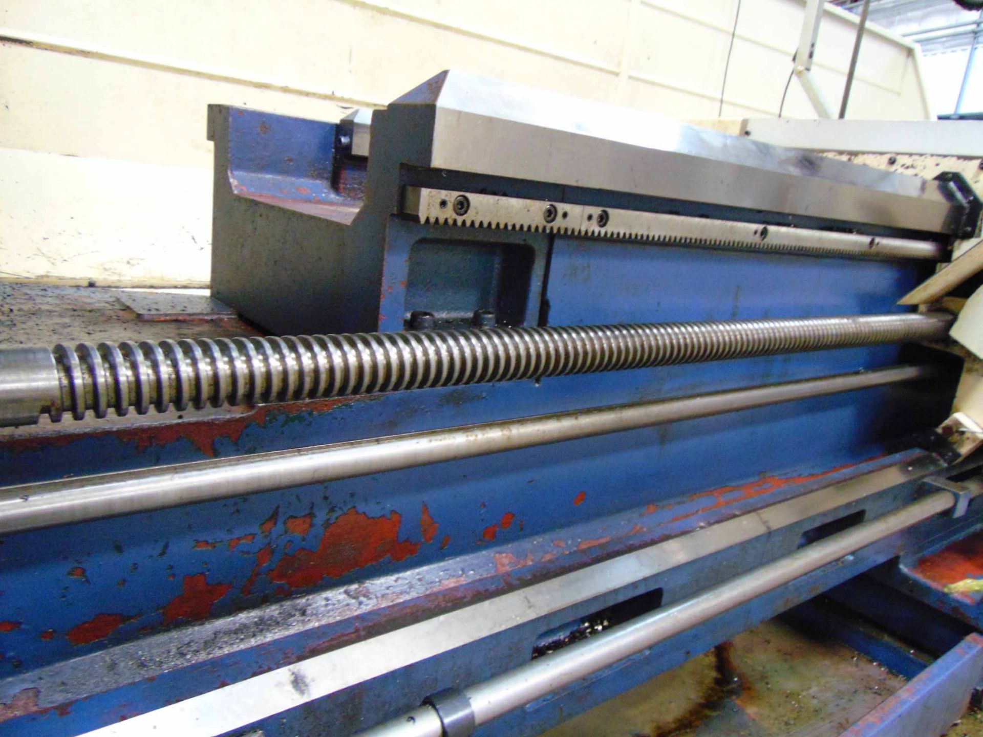 HOLLOW SPINDLE LATHE, SUMMIT MDL. 42-14X/120, new 2014, 42” sw. over bed, 29.5” sw. over - Image 18 of 24