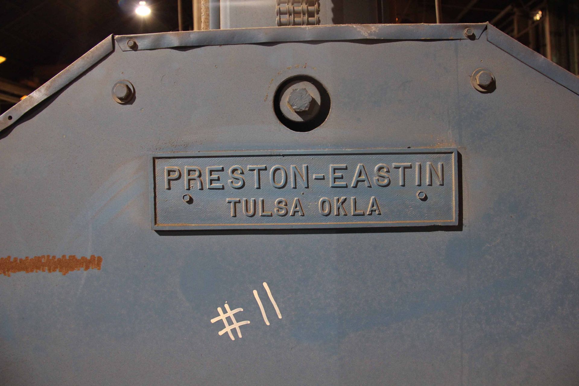 WELDING MANIPULATOR, PRESTON EASTIN MDL. 10X12, digital boom spd. indicator, rotating column w/sq. - Image 2 of 4