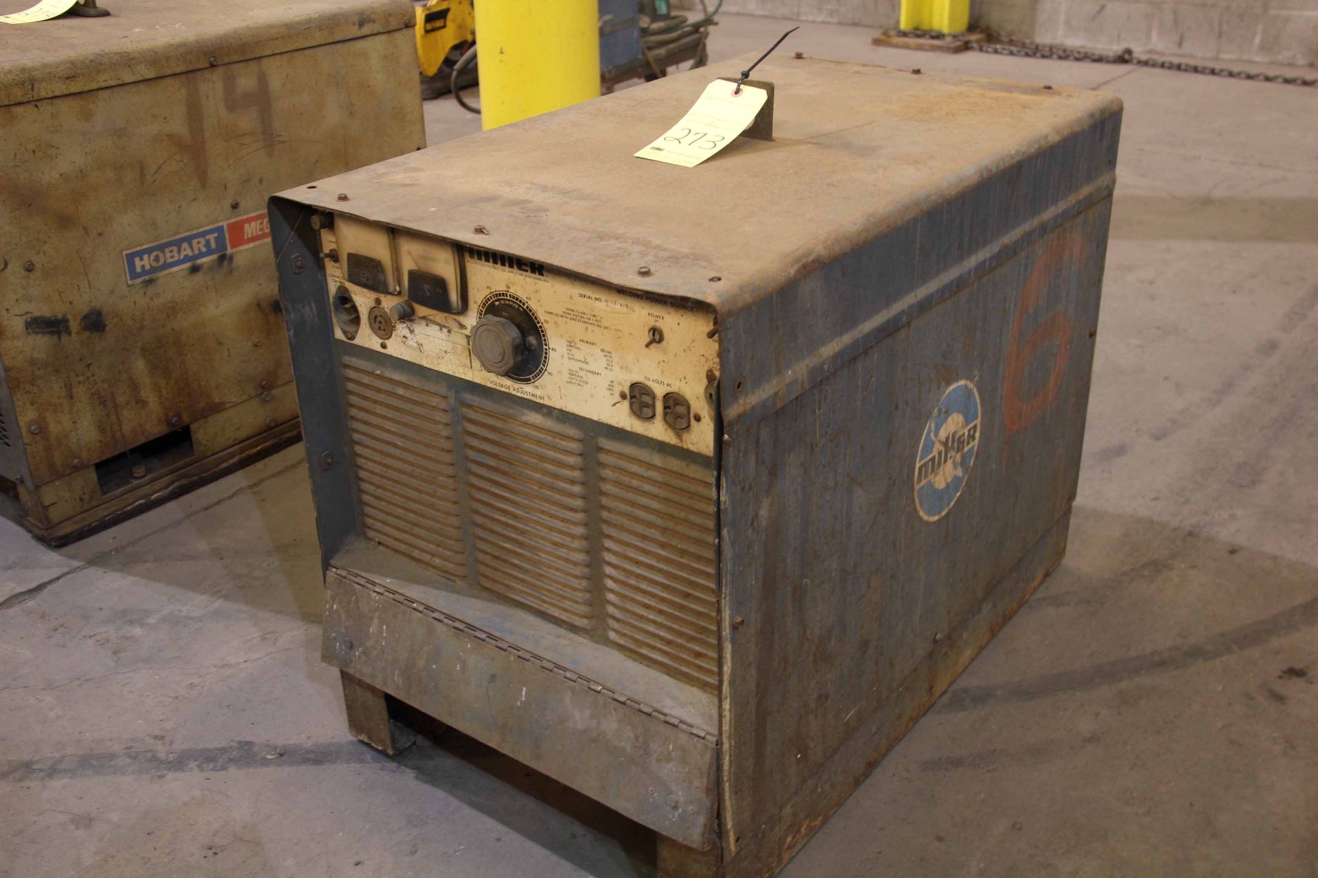 WELDING MACHINE, MILLER MDL. MP-45E DC, 450 amps, 100% duty cycle, S/N HK267886