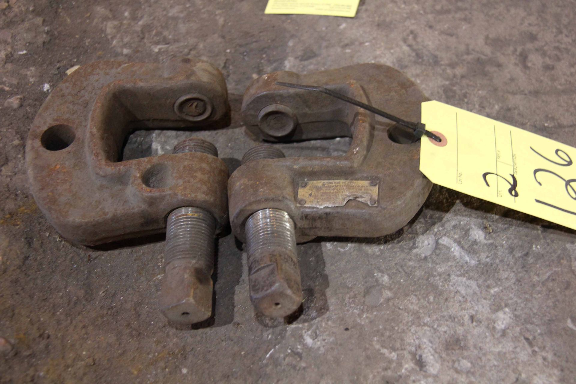 LOT OF C-CLAMPS (2)