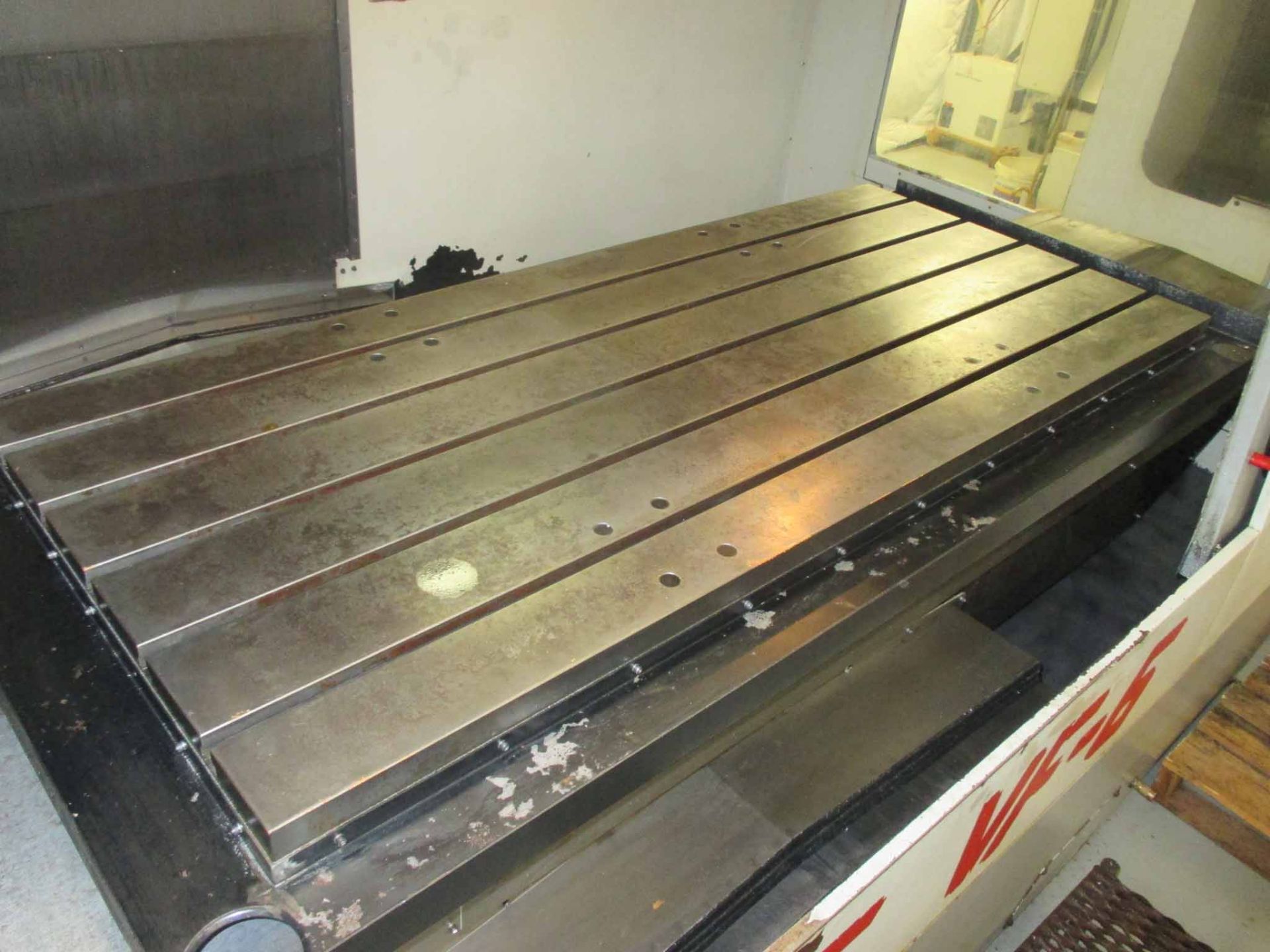 VERTICAL MACHINING CENTER, HAAS MDL. VF-6, Haas CNC control, 15 HP motor, 64" x 28" table, 64" X- - Image 3 of 6