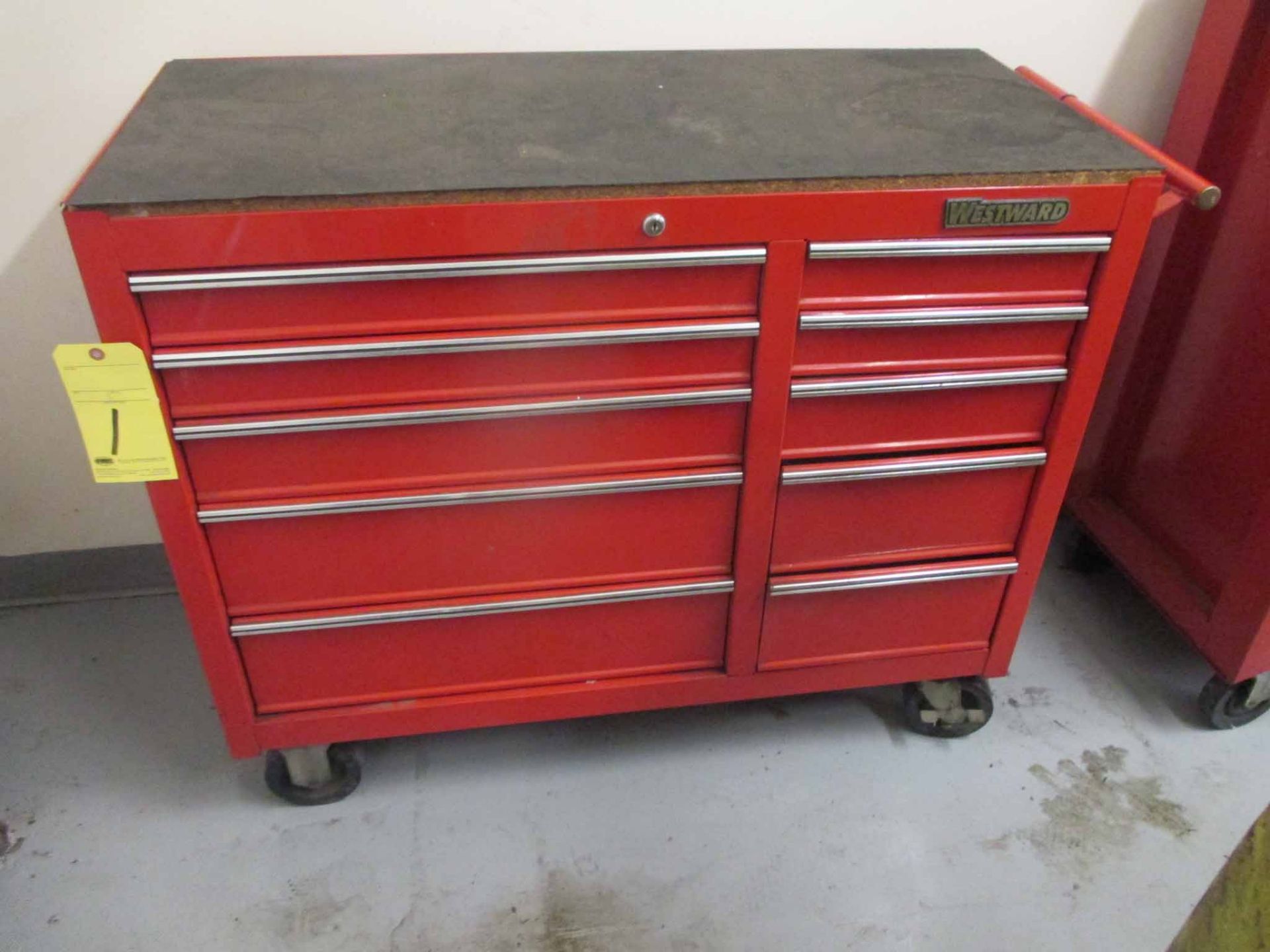 ROLLING TOOLBOX, WESTWARD, 10-drawer