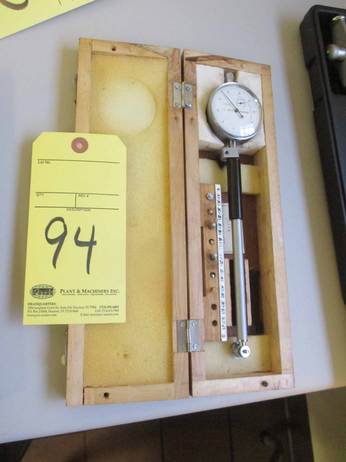 BORE GAUGE, 0.7" to 1/4"