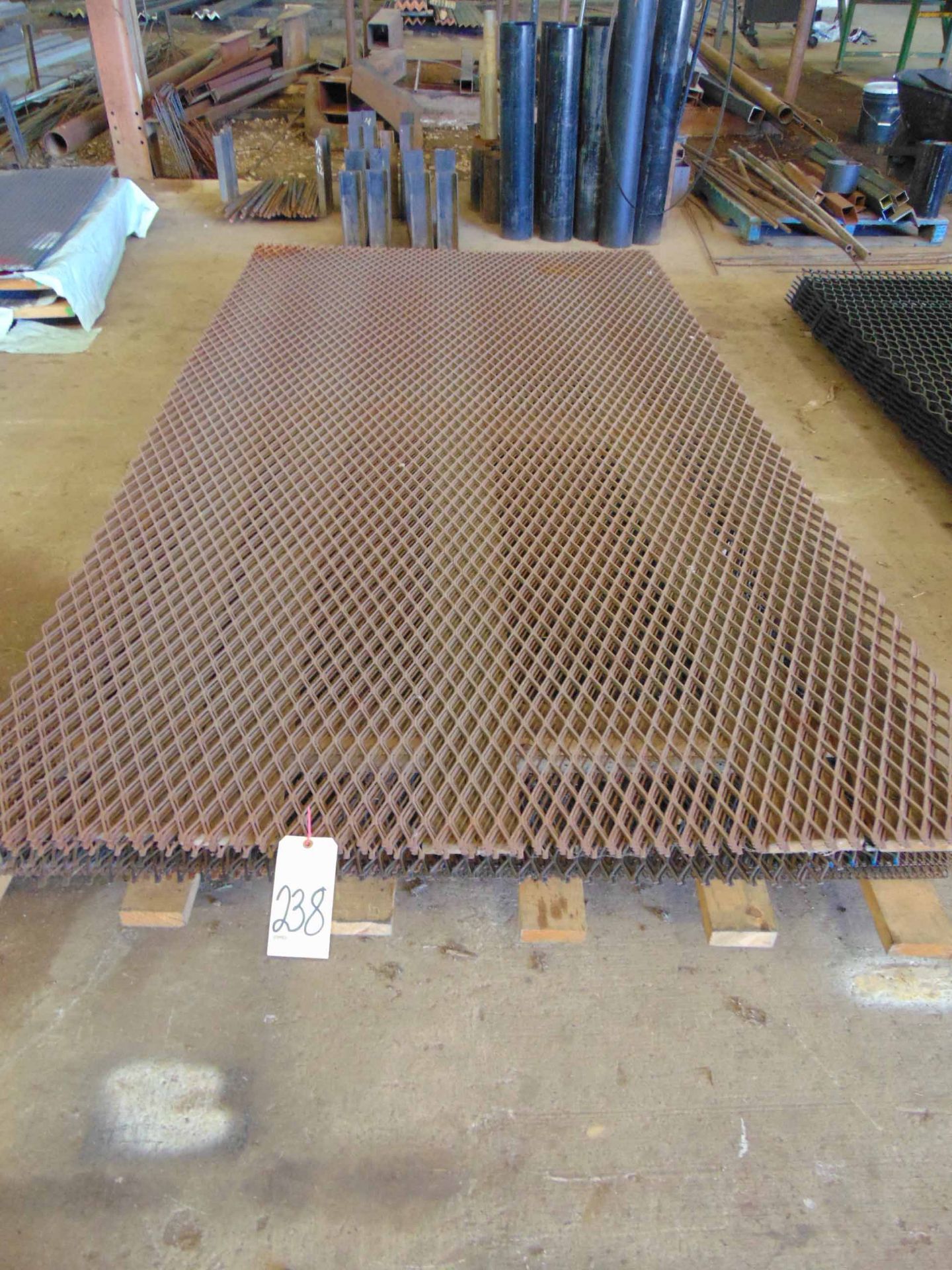 LOT OF EXPANDED METAL: 60" x 120"