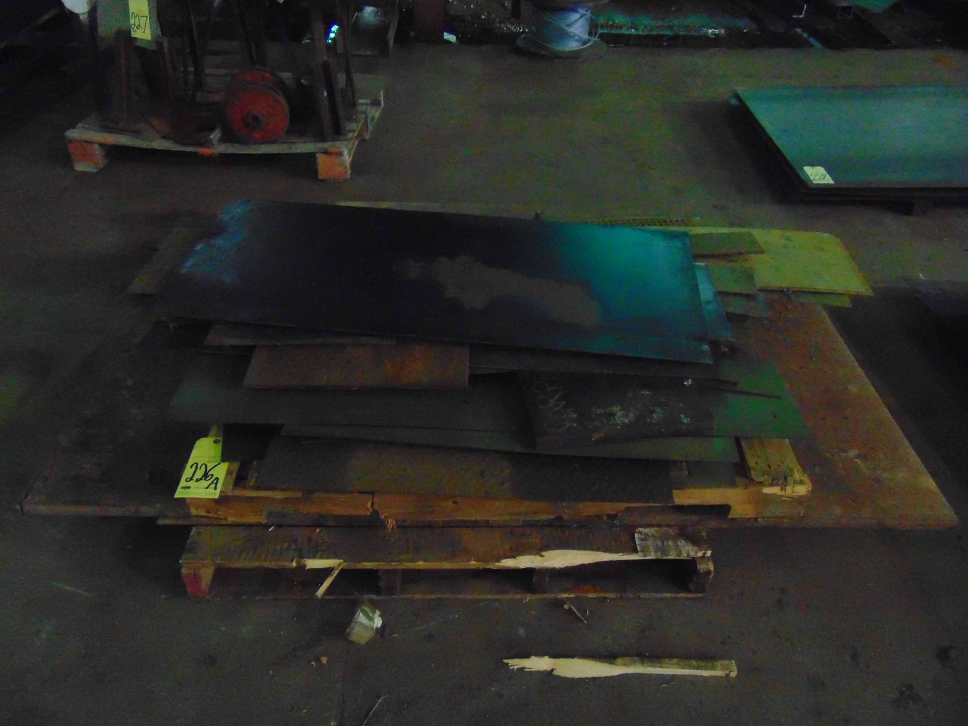 LOT OF SHEETMETAL, assorted