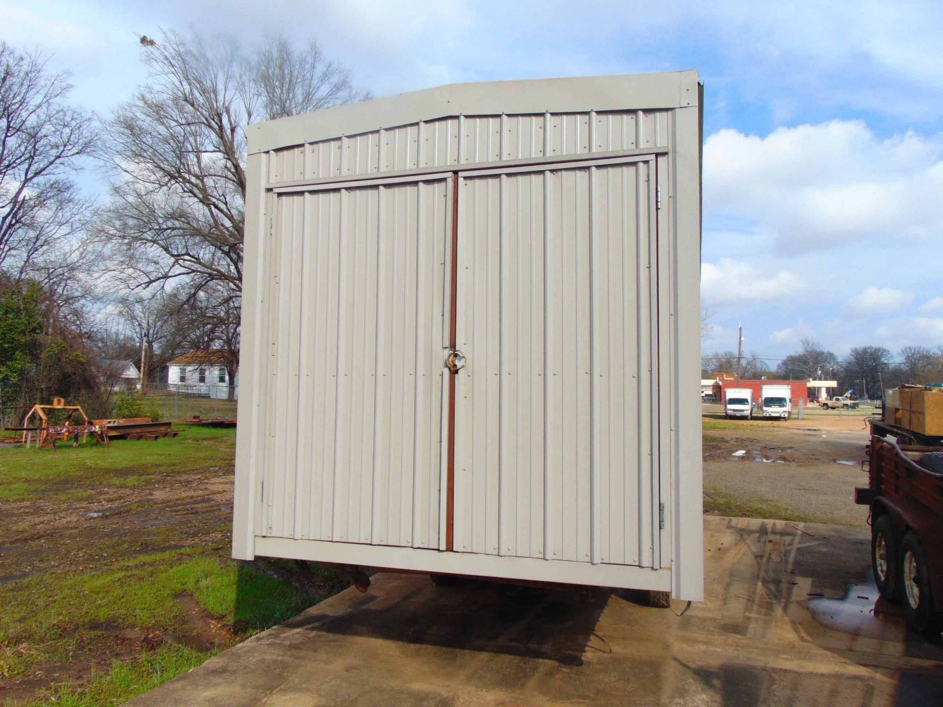 OFFICE TRAILER, 21' x 8', sgl. axle - Image 3 of 3