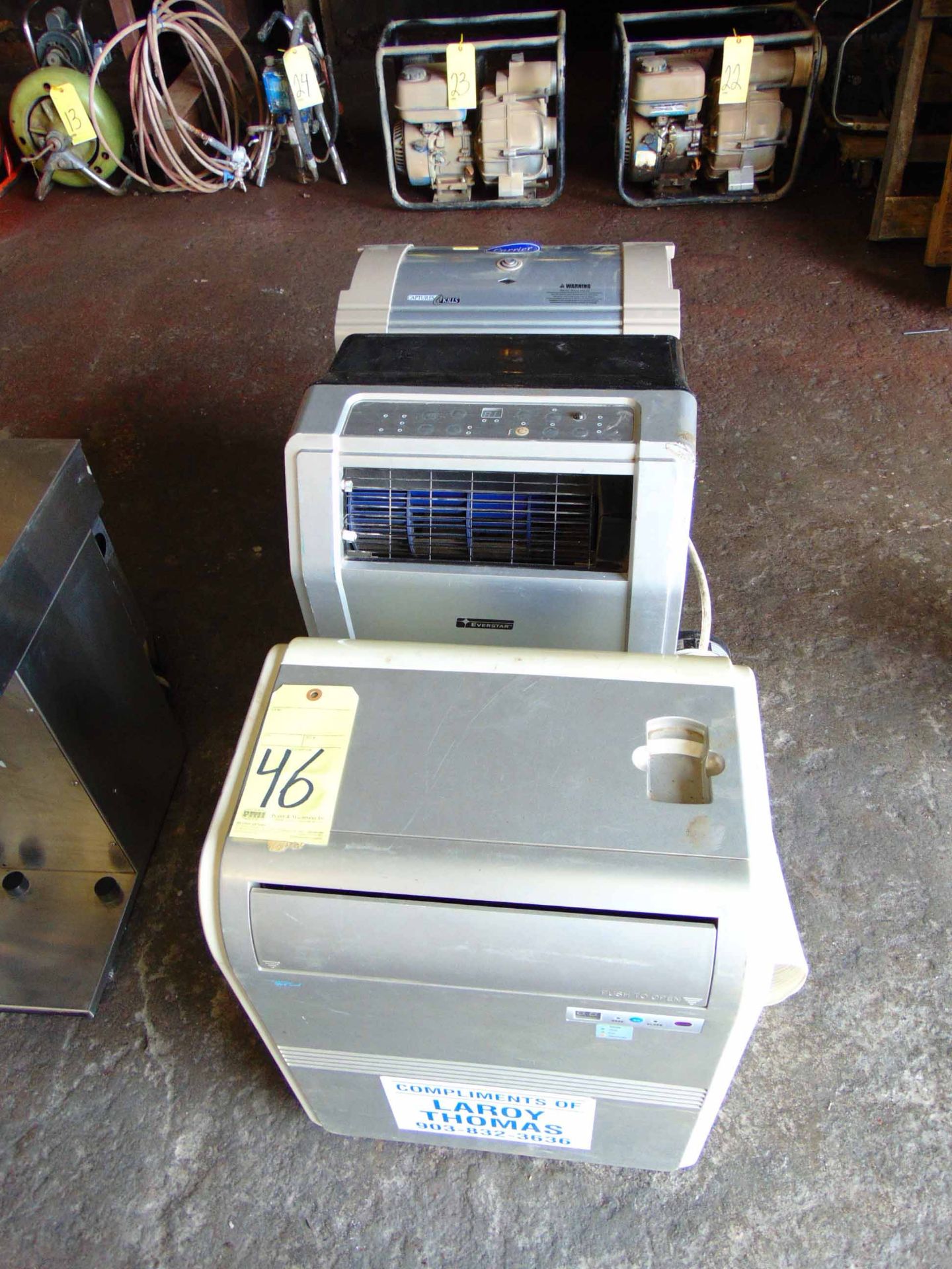 LOT OF PORTABLE AIR CONDITIONERS (3), assorted