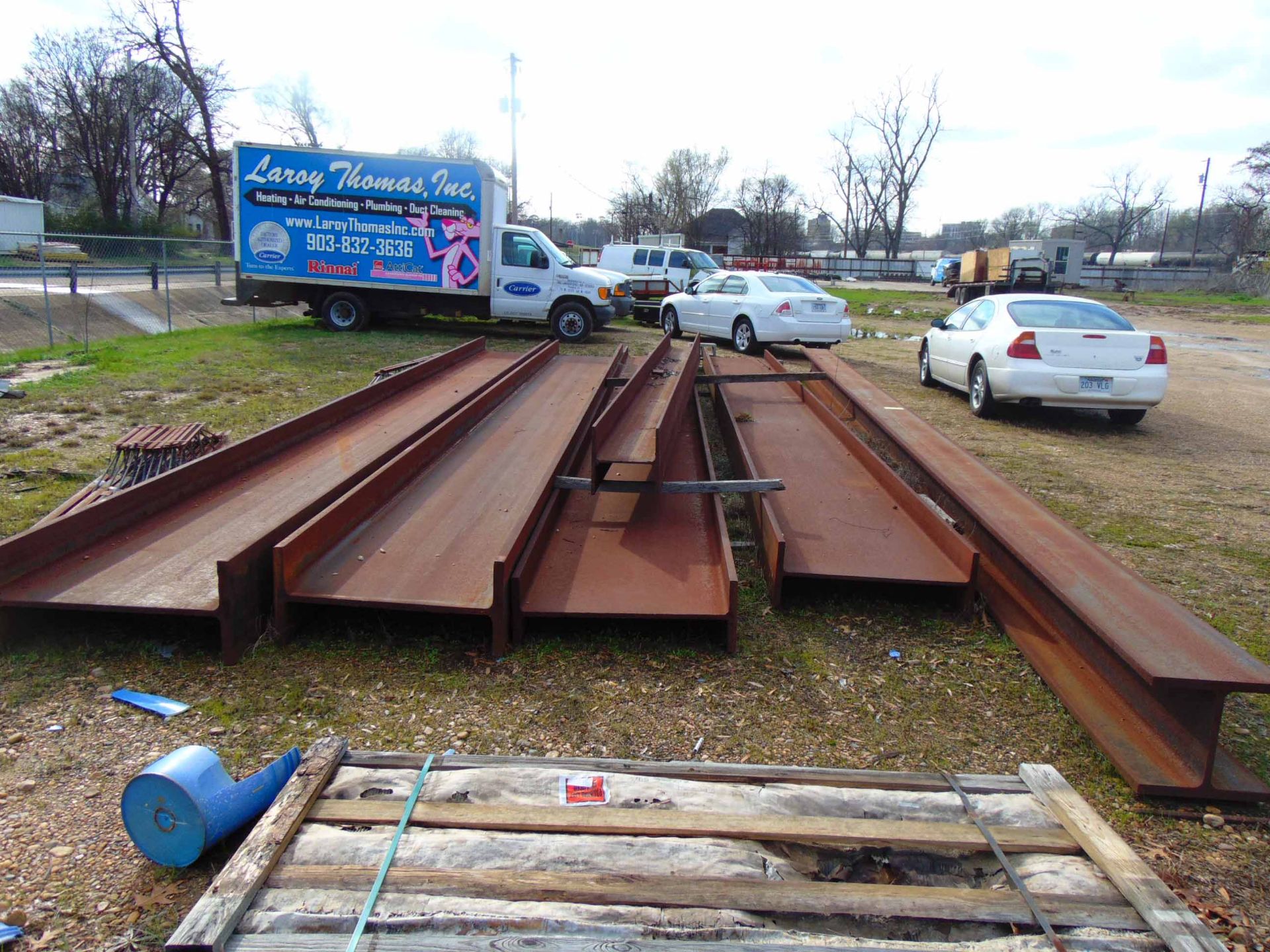 LOT OF I-BEAMS, assorted - Image 2 of 2