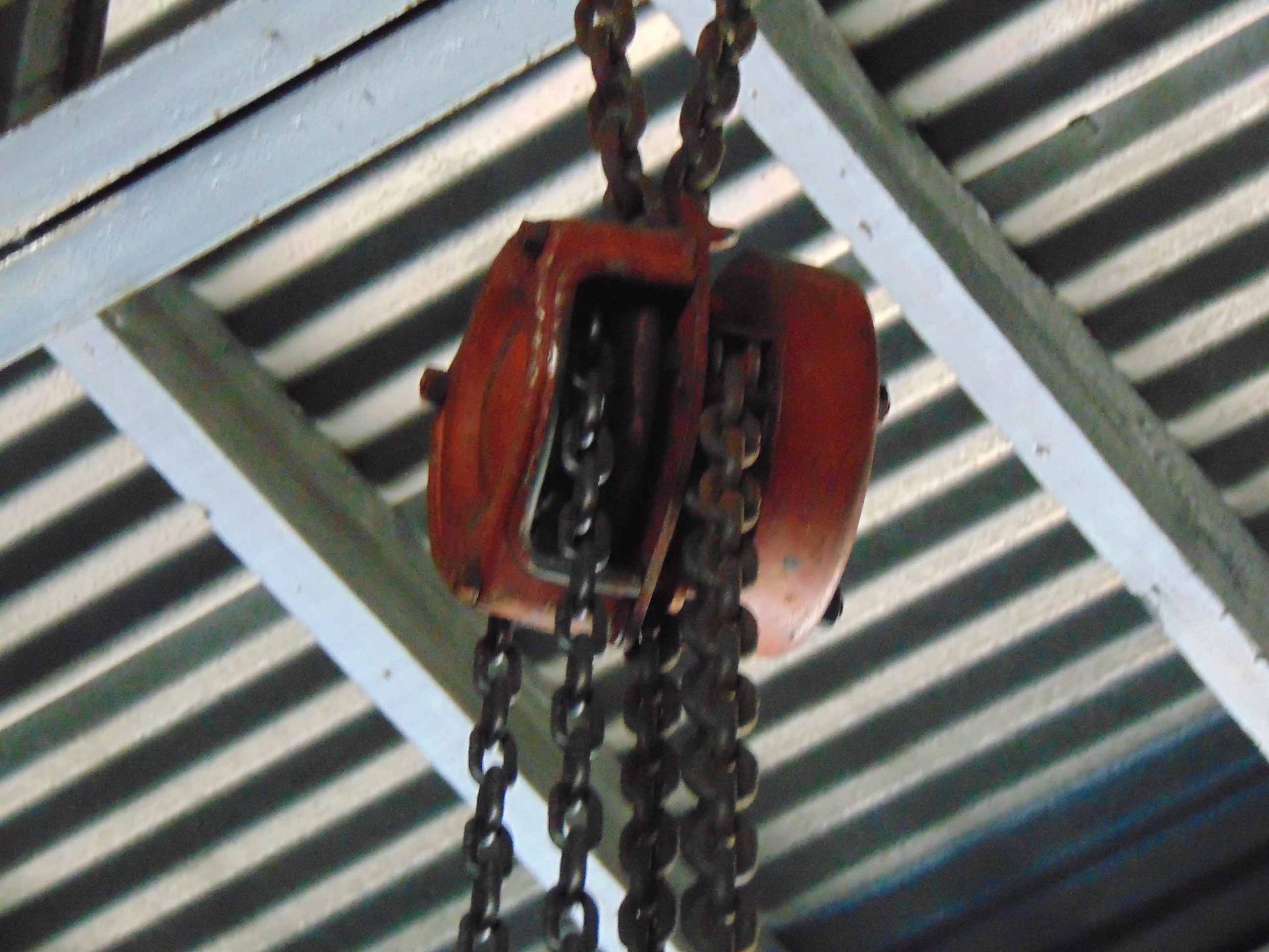 CHAIN HOIST, SELDON 1/2 T. CAP.