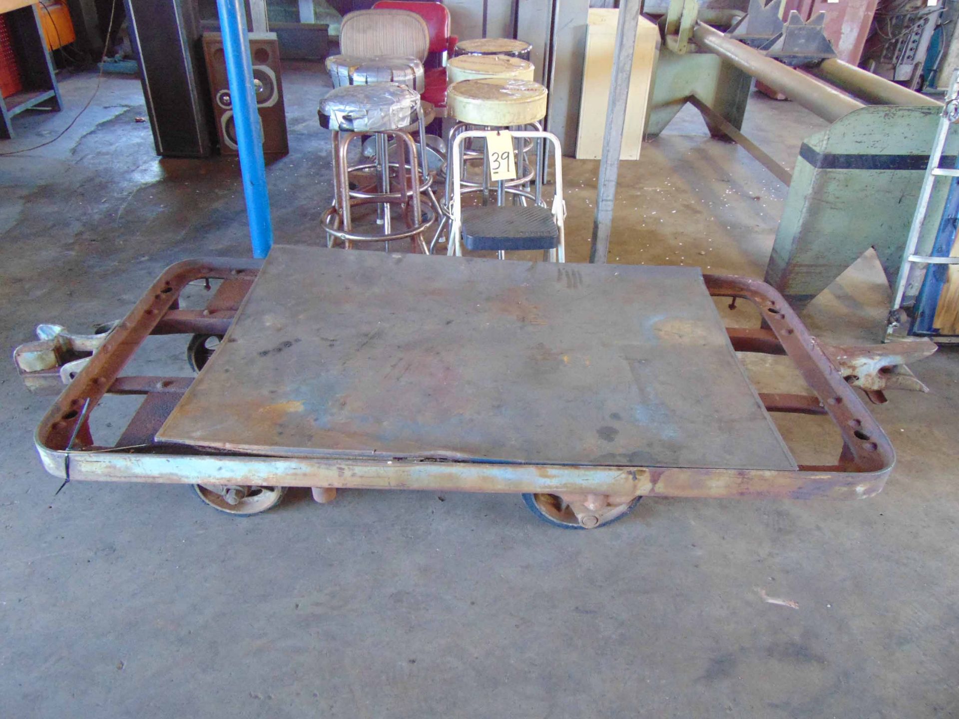 STEEL CART, 36" x 72"