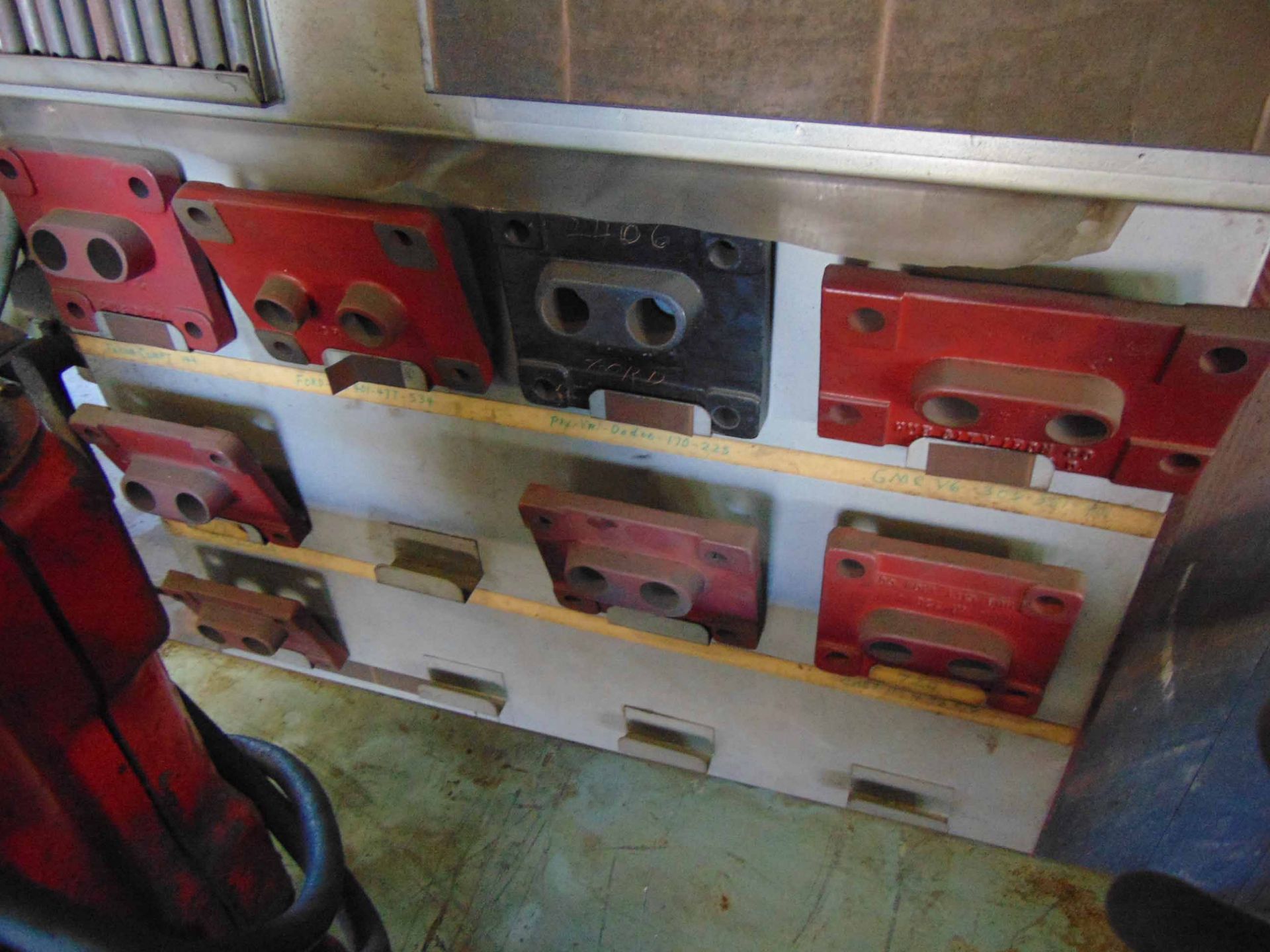 LOT OF HUB CITY DRILL JIGS, w/cabinet, assorted - Image 3 of 4