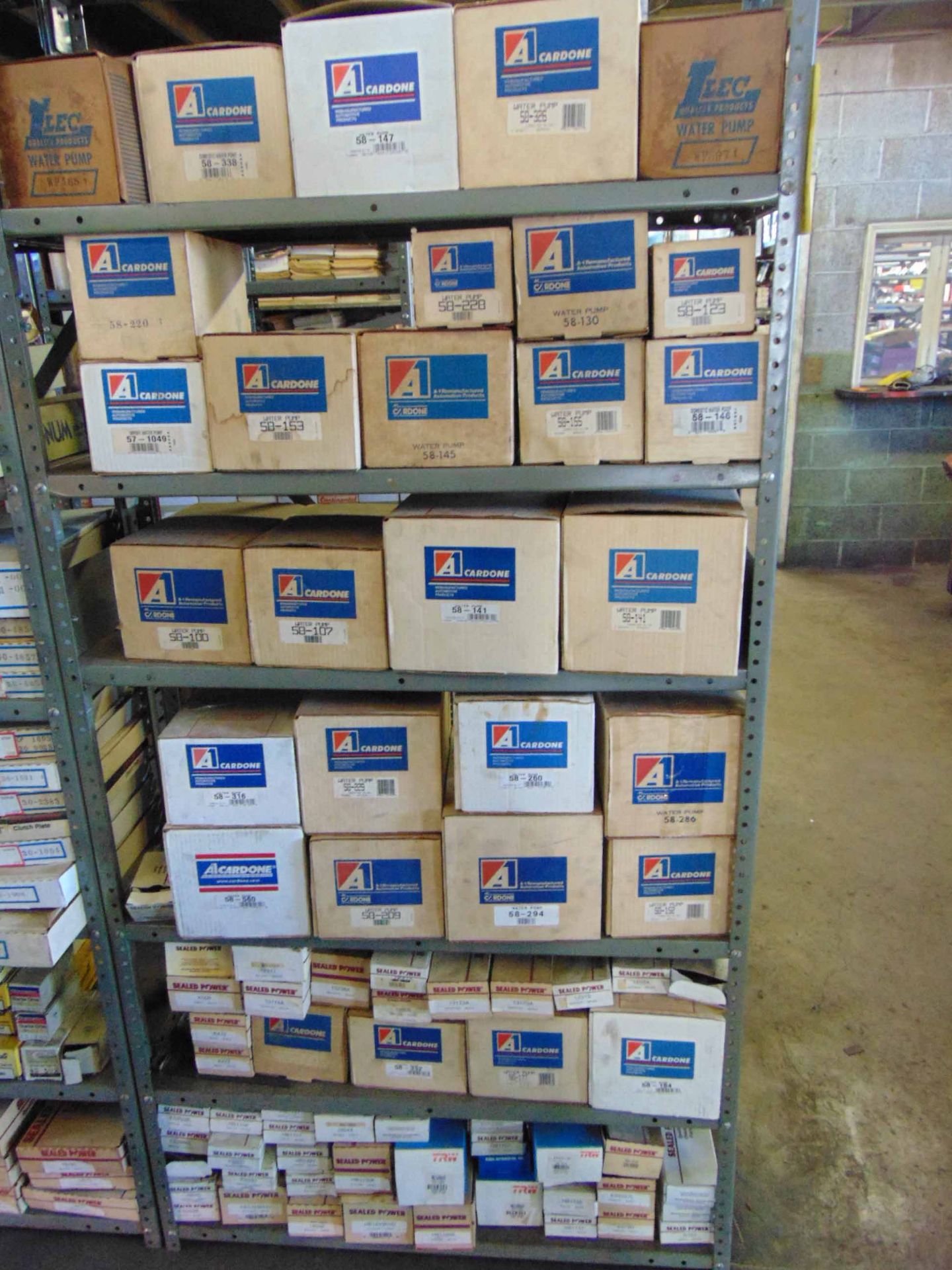 LOT CONSISTING OF: water pumps, clutches, shock absorbers, fuel pumps, cv joint boot repair kits, - Image 2 of 5