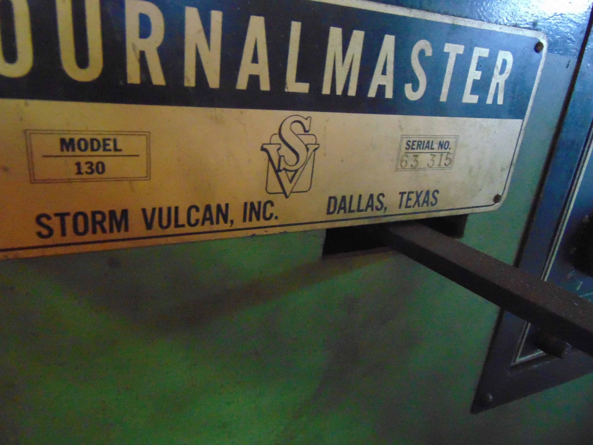 CRANKSHAFT WELDER & POLISHER, STORM VULCAN ROTA-WELD, MDL. 130, S/N 63315 - Image 6 of 7