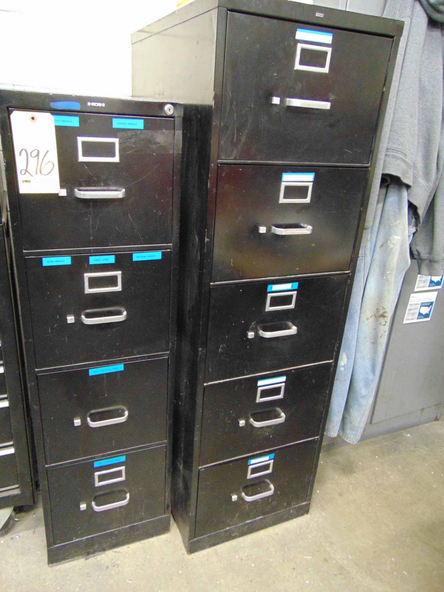 LOT OF FILE CABINETS (2), assorted