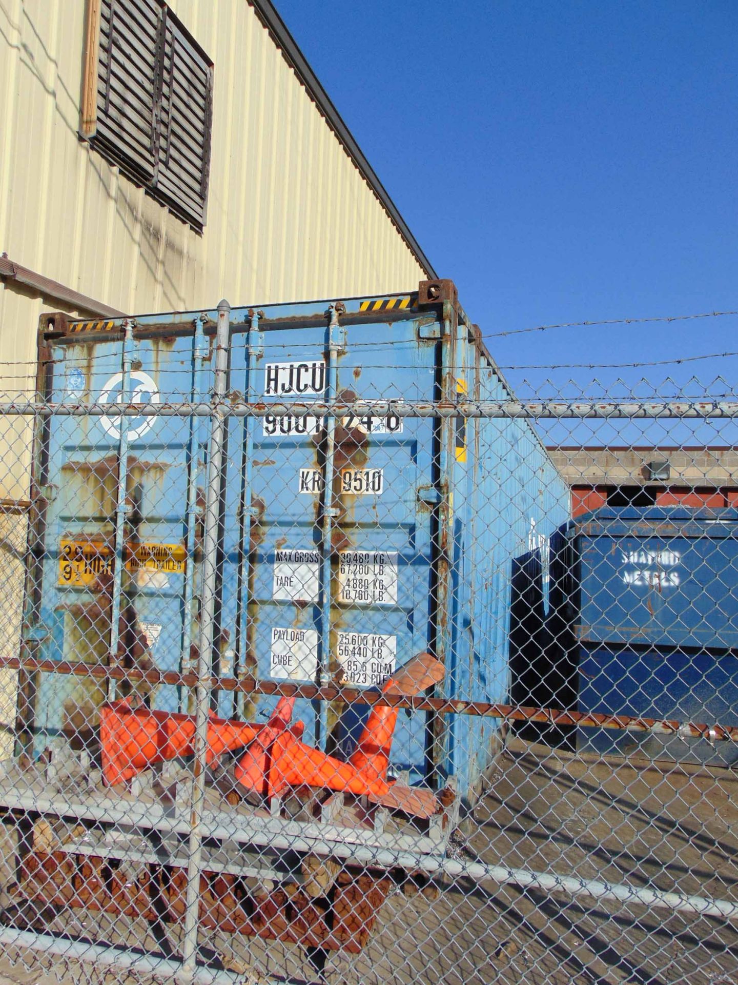 STORAGE CONTAINER, CONEX 40’ (located outside) - Image 2 of 2