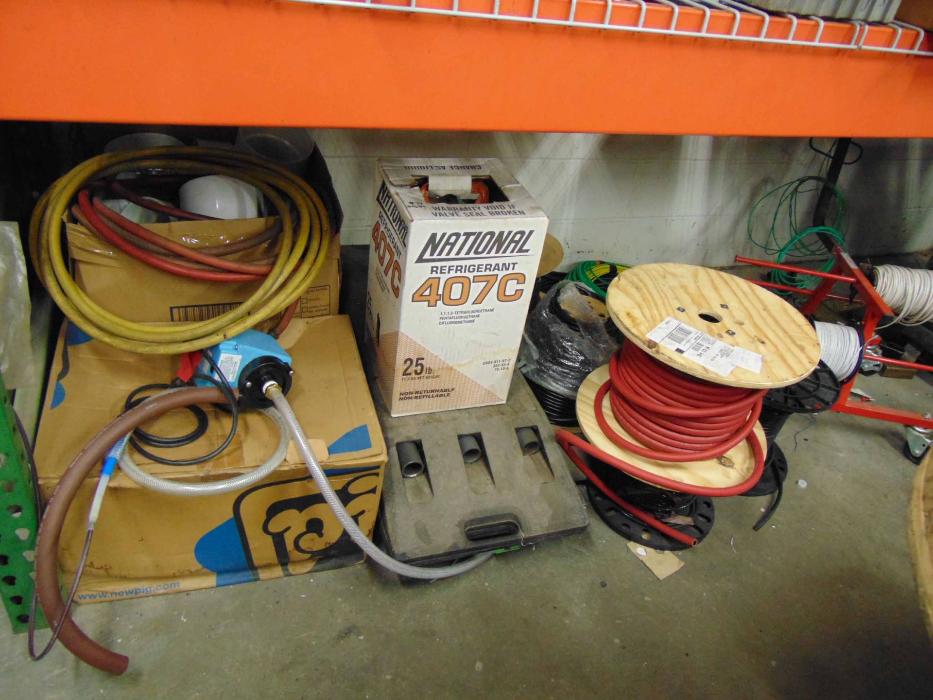 LOT OF MAINTENANCE SUPPLIES, assorted (located on pallet rack) - Image 2 of 2