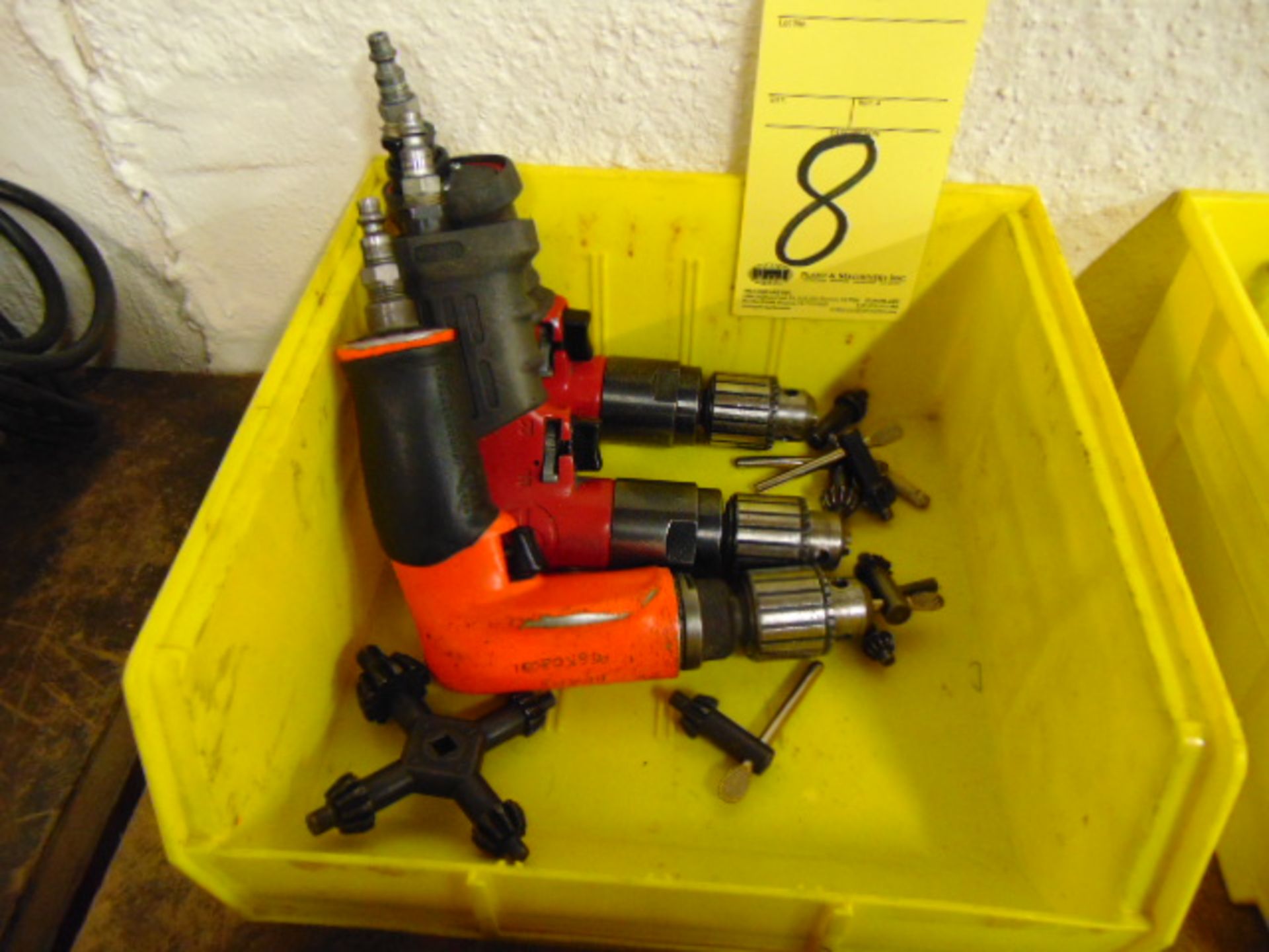 LOT OF PNEUMATIC DRILLS (3), assorted