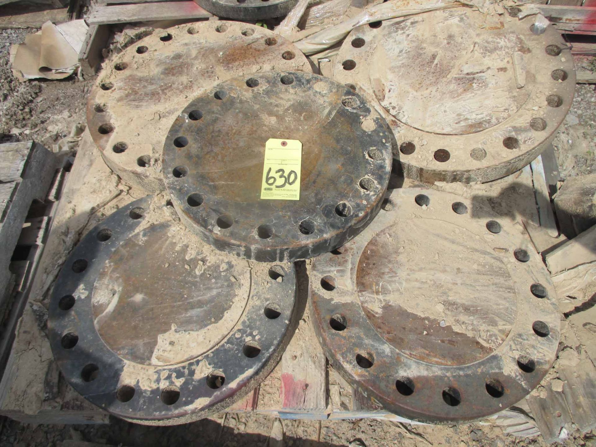 LOT CONSISTING OF: APPROX. (3) FLANGE BLIND,RF,8"-600#,SA-105-N,ASME B16.5; APPROX. (3) FLANGE