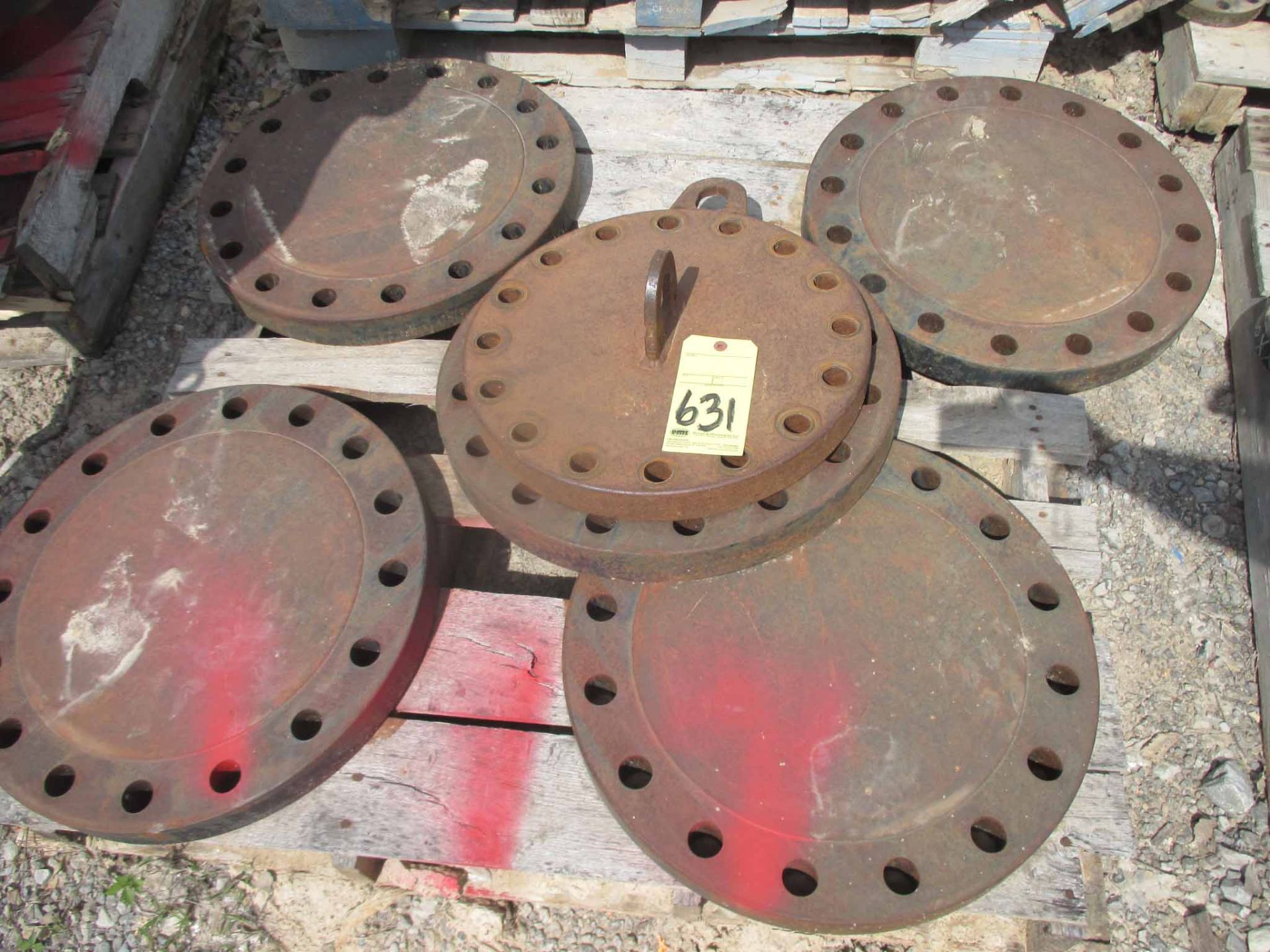 LOT CONSISTING OF: APPROX. (6) FLANGE BLIND,RF,12"-300#,SA-105,ASME B16.5; APPROX. (5) FLANGE