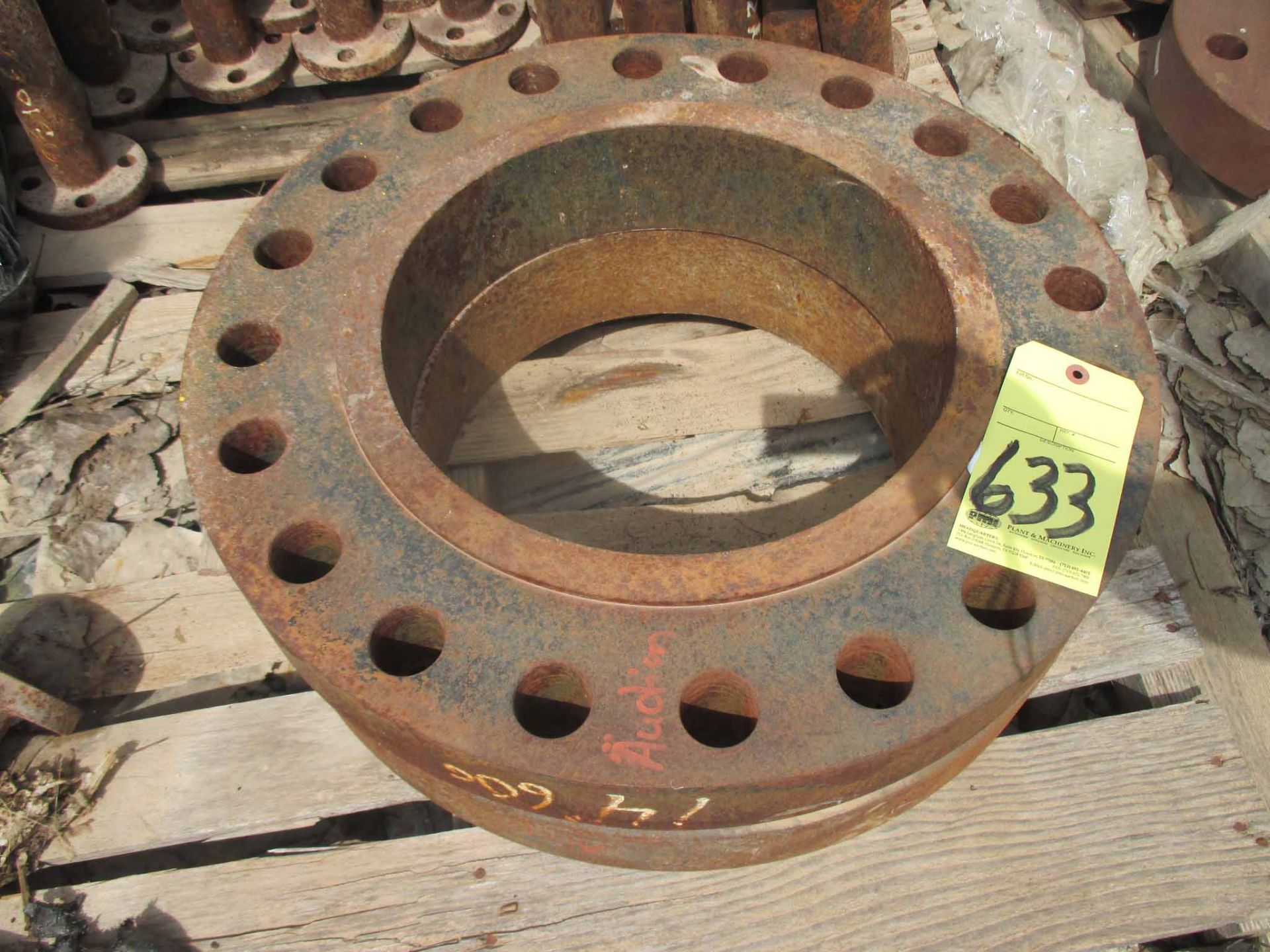 LOT OF APPROX. (3) FLANGE SLIP-ON,RF,14"-600#,SA-105-N,ASME B16.5 (Loading charge is $20)