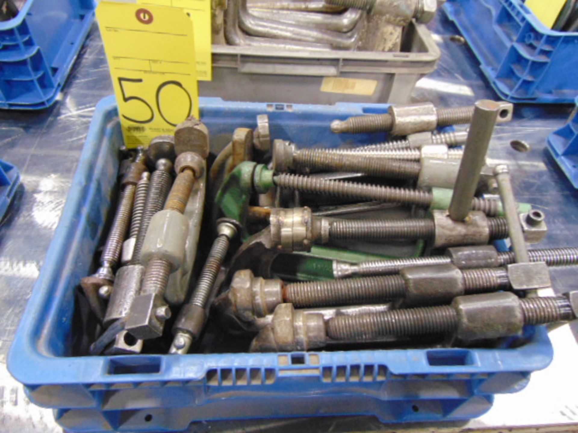 LOT OF C-CLAMPS, assorted