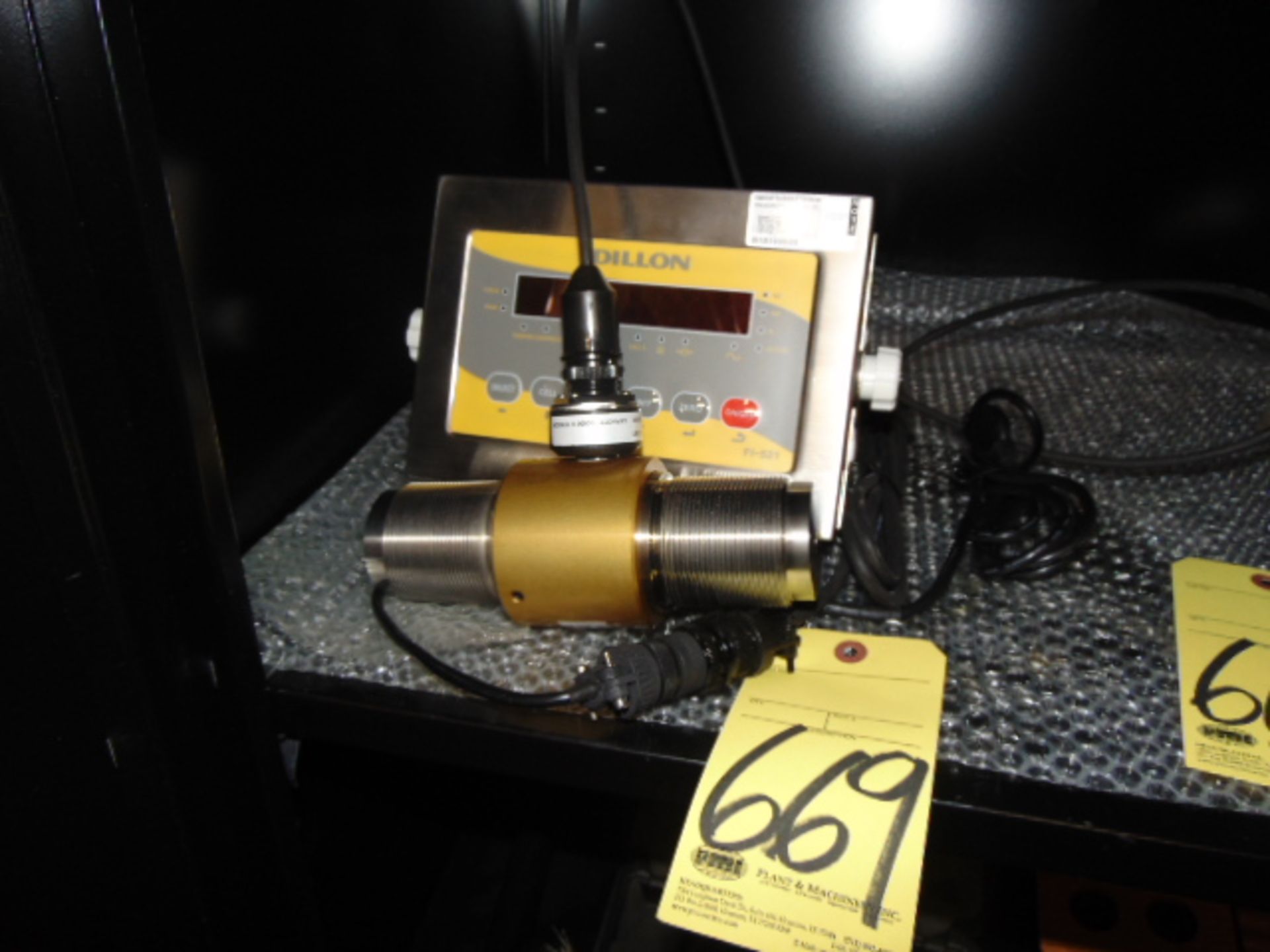 TENSION LOAD CELL, DILLON, w/readout