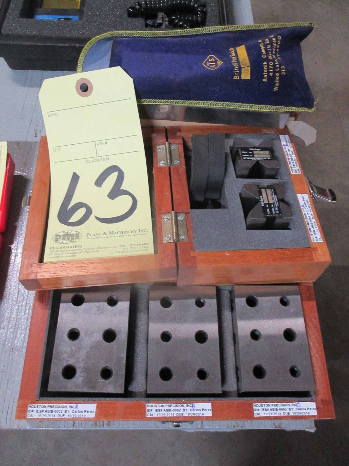 LOT OF PRECISION GROUND BLOCKS