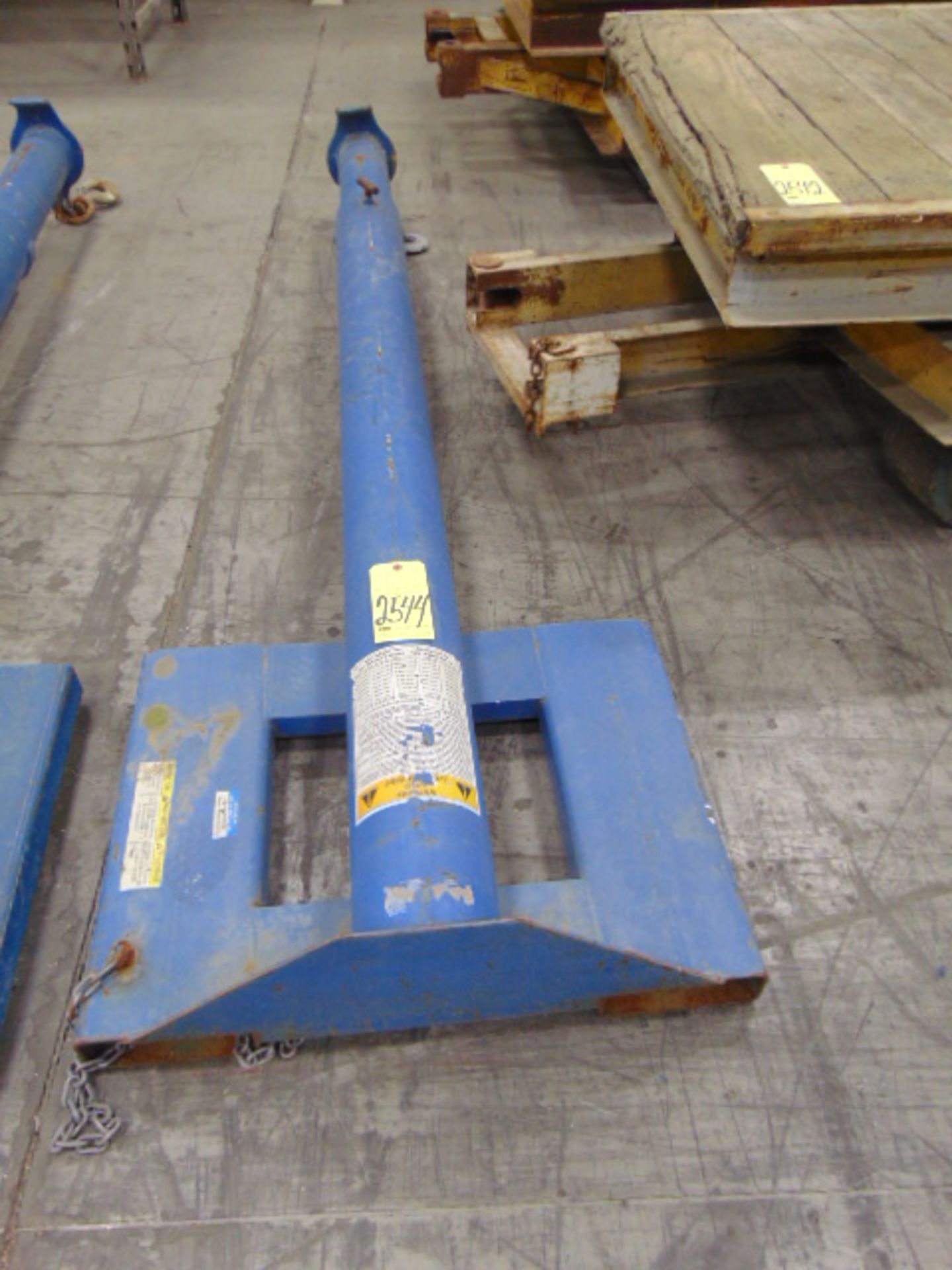 FORKLIFT BOOM, L&S EQUIPMENT, approx. 12' max. extension, adj. length