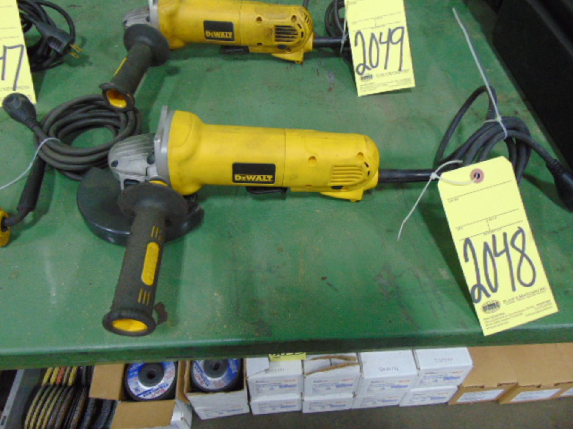 ANGLE GRINDER, DEWALT 4"