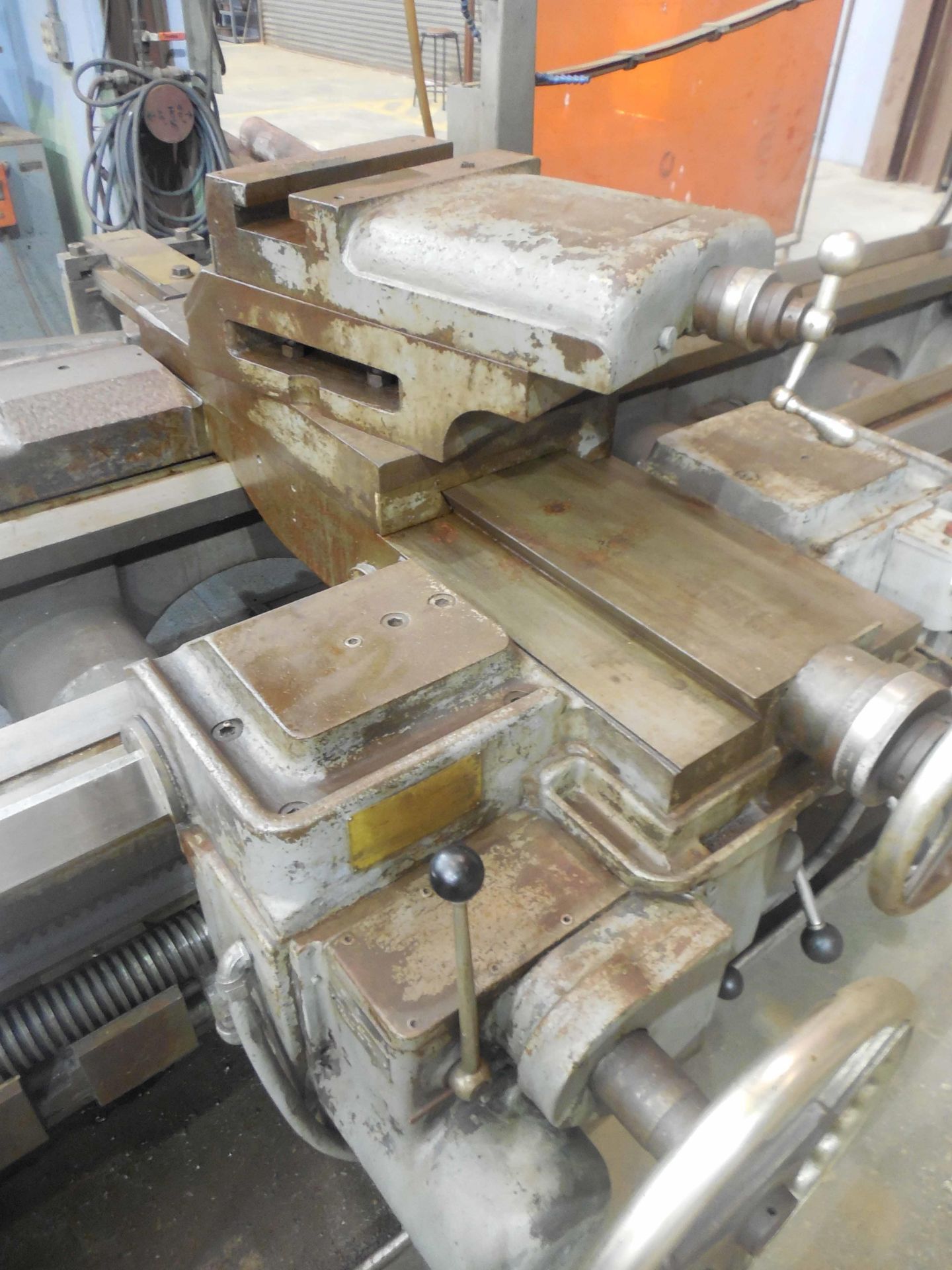 ENGINE LATHE, AMERICAN 42" X 204" PACEMAKER, approx. 28" swing over cross slide, 2-3/4" spdl. - Image 5 of 8