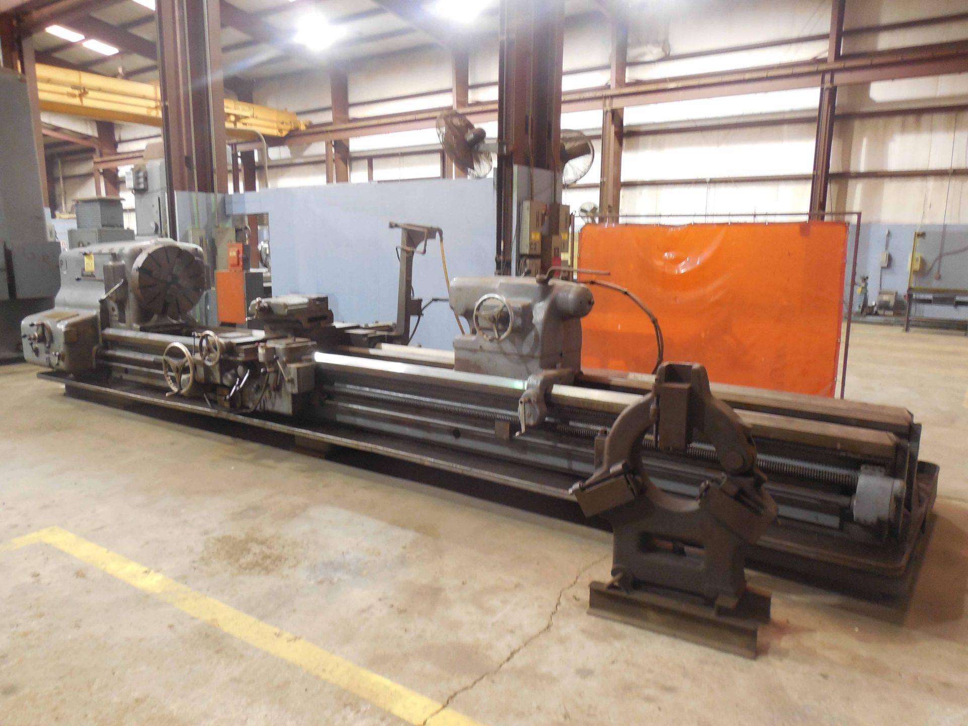 ENGINE LATHE, AMERICAN 42" X 204" PACEMAKER, approx. 28" swing over cross slide, 2-3/4" spdl. - Image 2 of 8