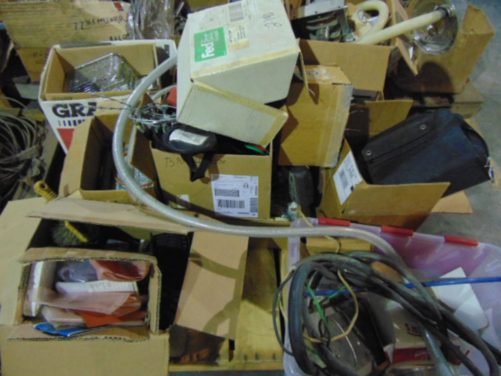 LOT CONSISTING OF: electric motors & assorted supplies (on nine skids) - Image 10 of 10