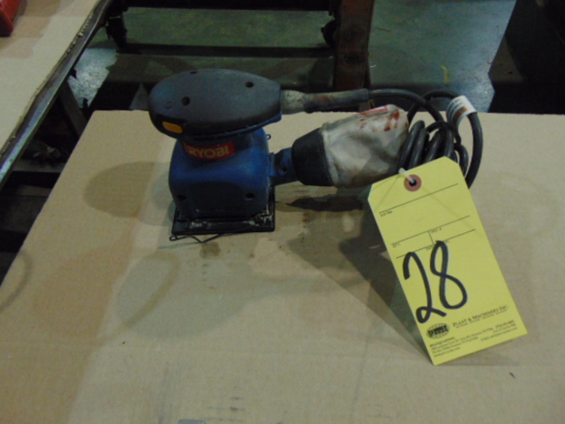 ELECTRIC PALM SANDER, RYOBI