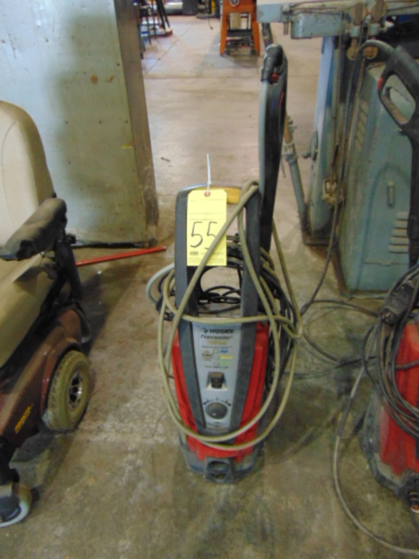 ELECTRIC POWER WASHER, HUSKY SMART PRESSURE WASHER, 1800 psi