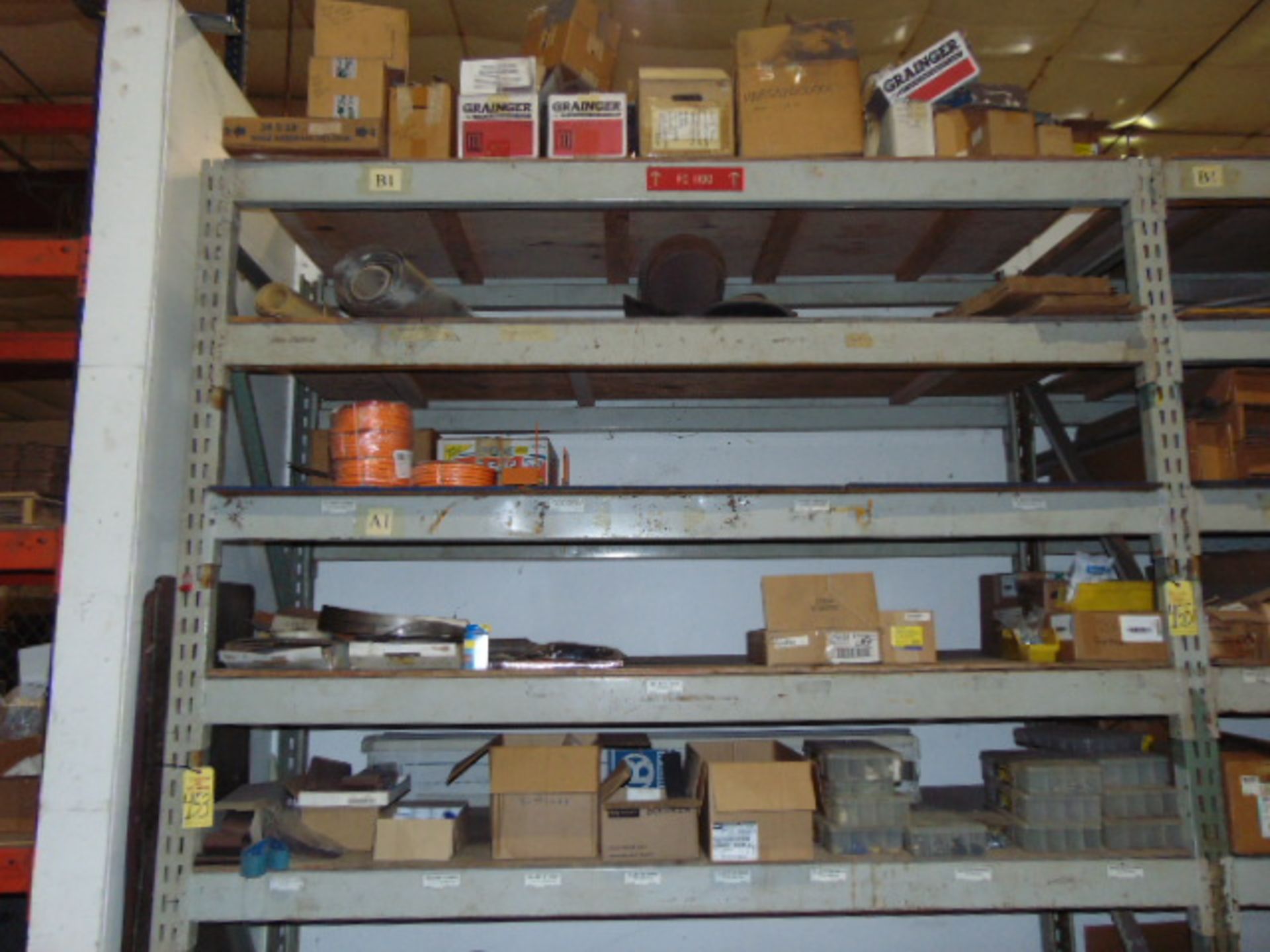 LOT OF REPAIR PARTS, assorted (on five shelves)