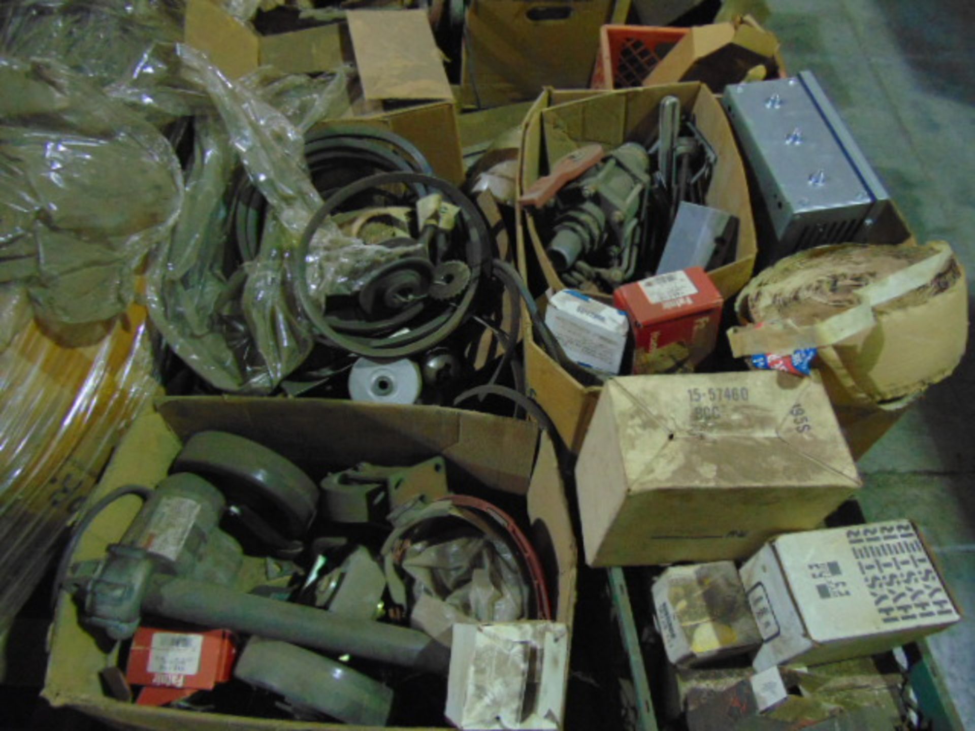LOT CONSISTING OF: electric motors & assorted supplies (on nine skids) - Image 7 of 10