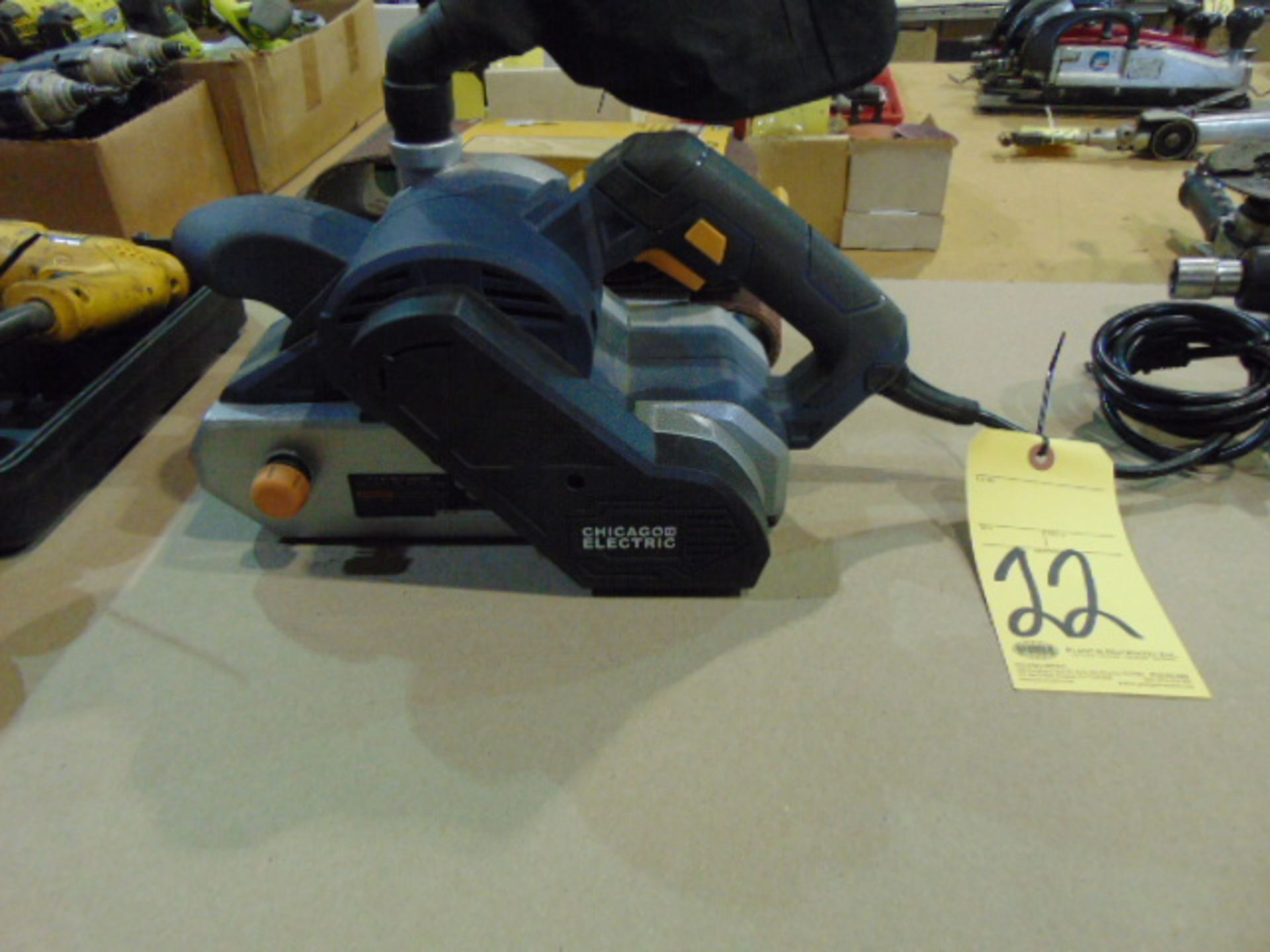 BELT SANDER, CHICAGO ELECTRIC 4" X 24"