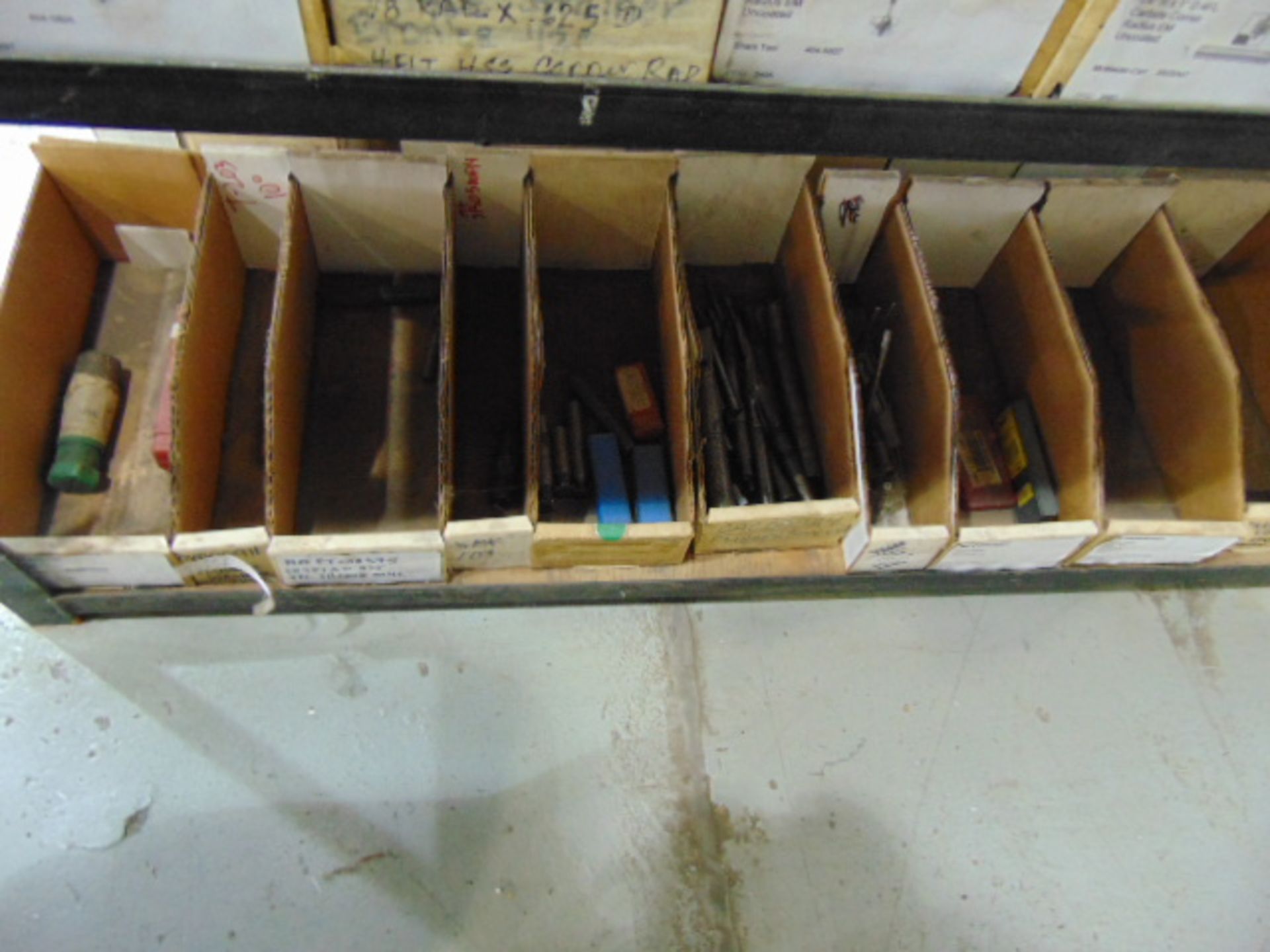 RACK, w/assorted endmills, counterbores, drills - Image 7 of 9