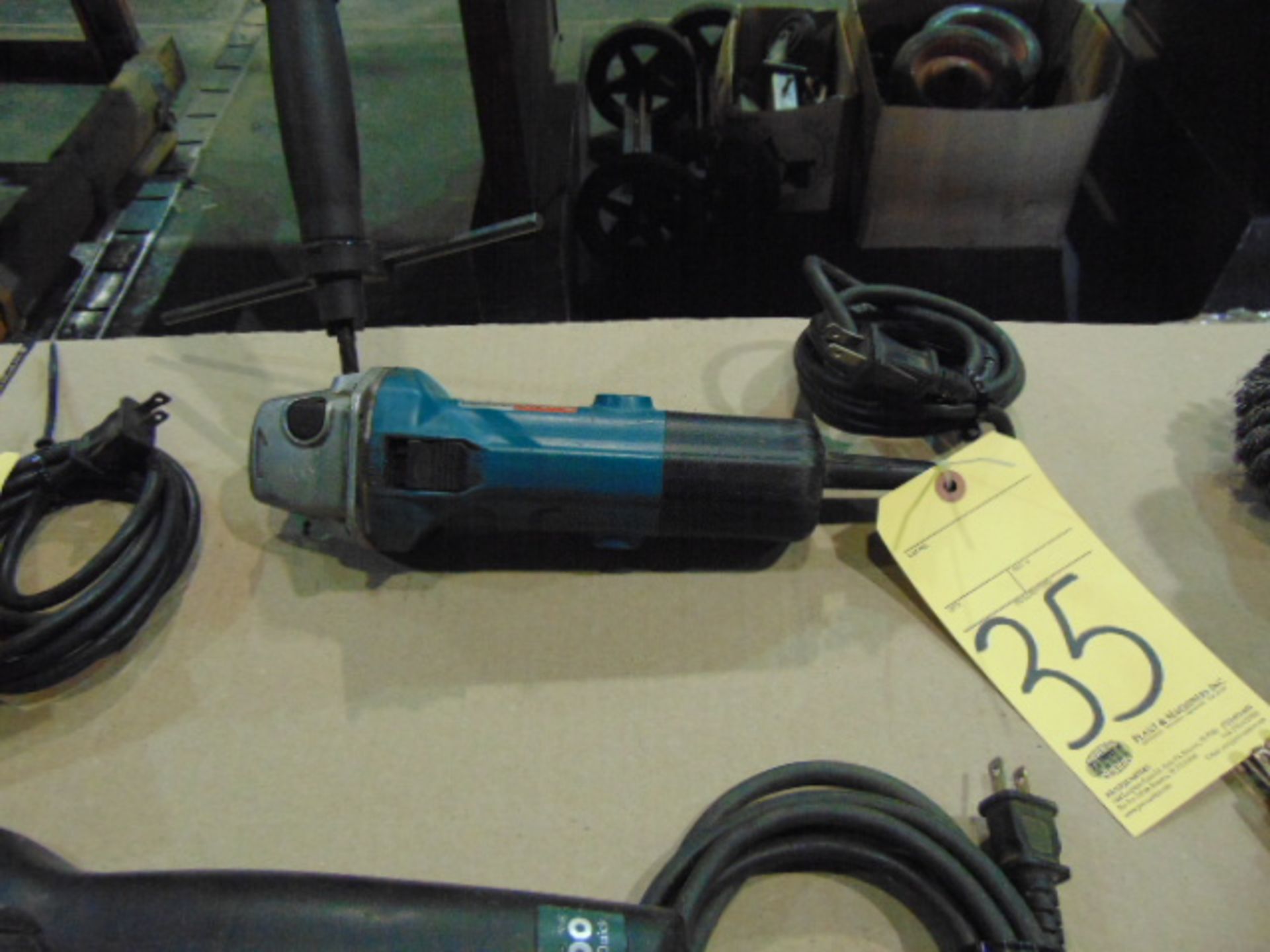 RIGHT ANGLE GRINDER, MAKITA 4-1/2"