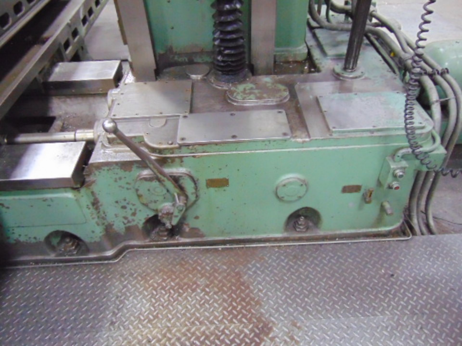 GIDDINGS & LEWIS FRASER CNC TABLE TYPE HORIZONTAL BORING MILL, 5", MDL. 70A-DP5-T, Fanuc OM CNC - Image 7 of 15