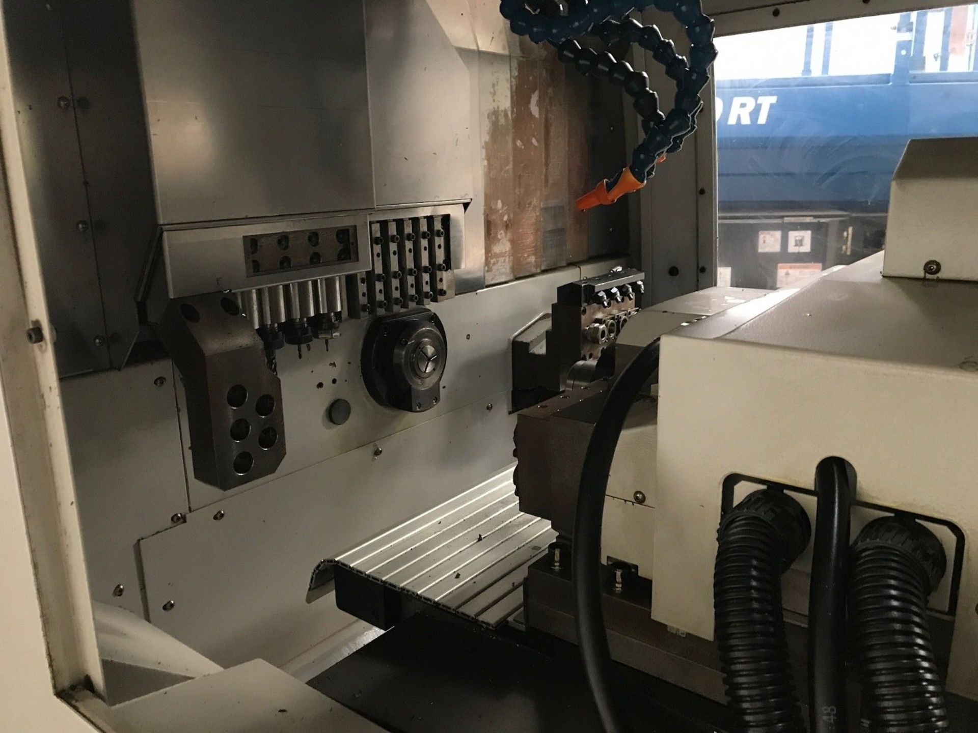 NEXTURN MDL. SA20D CNC SWISS TYPE AUTOMATIC SCREW MACHINE, 2008, CNC swiss type 7-axis screw - Image 5 of 10