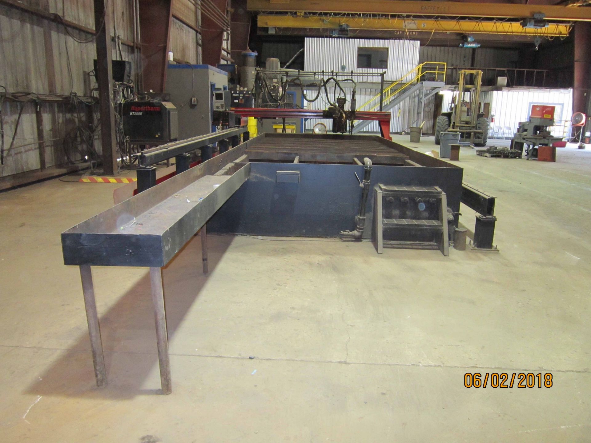 MESSER CNC PLASMA/OXY CUTTING SYSTEM, MDL. APOLLO-HSG-8, new 1998, Pilot CNC control Mdl. M282-0010, - Image 10 of 26