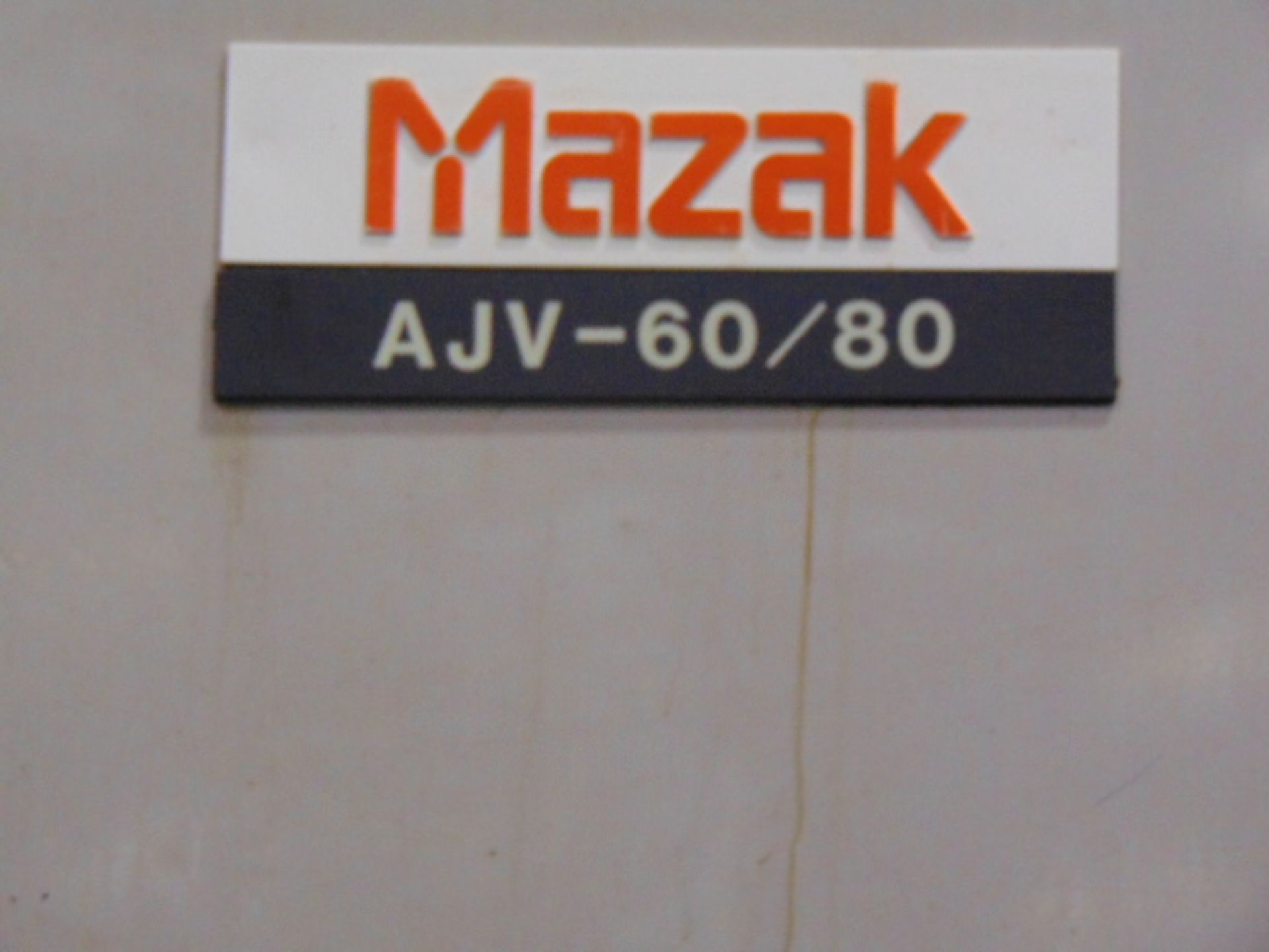 MAZAK TWIN PALLET BRIDGE TYPE CNC VERTICAL MACHINING CENTER, MDL. AJV6080, Mazatrol M32 CNC control, - Image 17 of 17