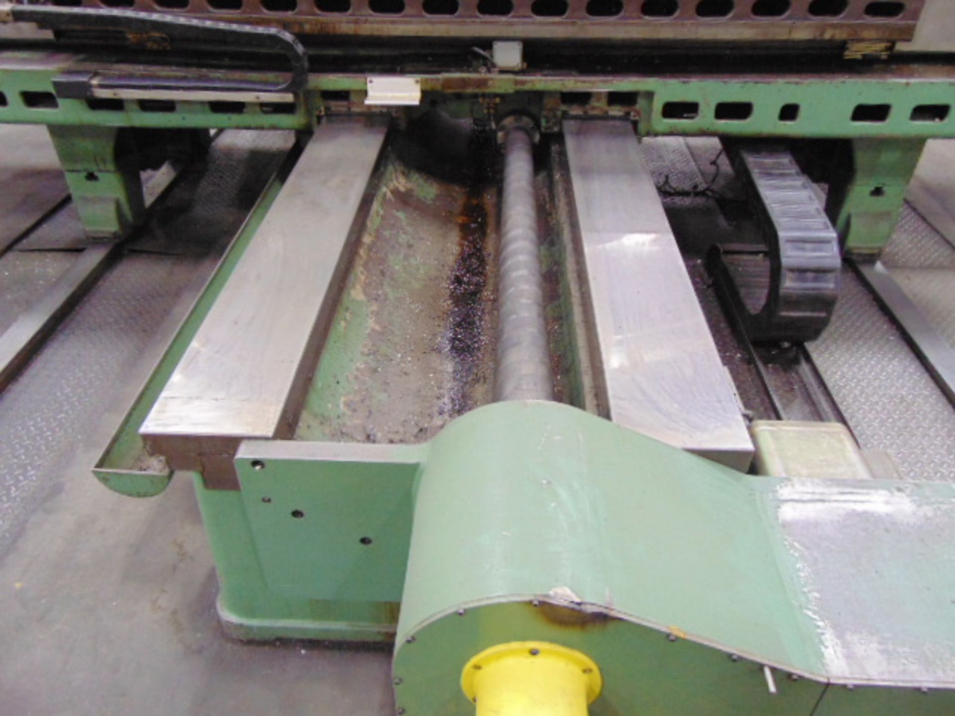 GIDDINGS & LEWIS FRASER CNC TABLE TYPE HORIZONTAL BORING MILL, 5", MDL. 70A-DP5-T, Fanuc OM CNC - Image 10 of 15